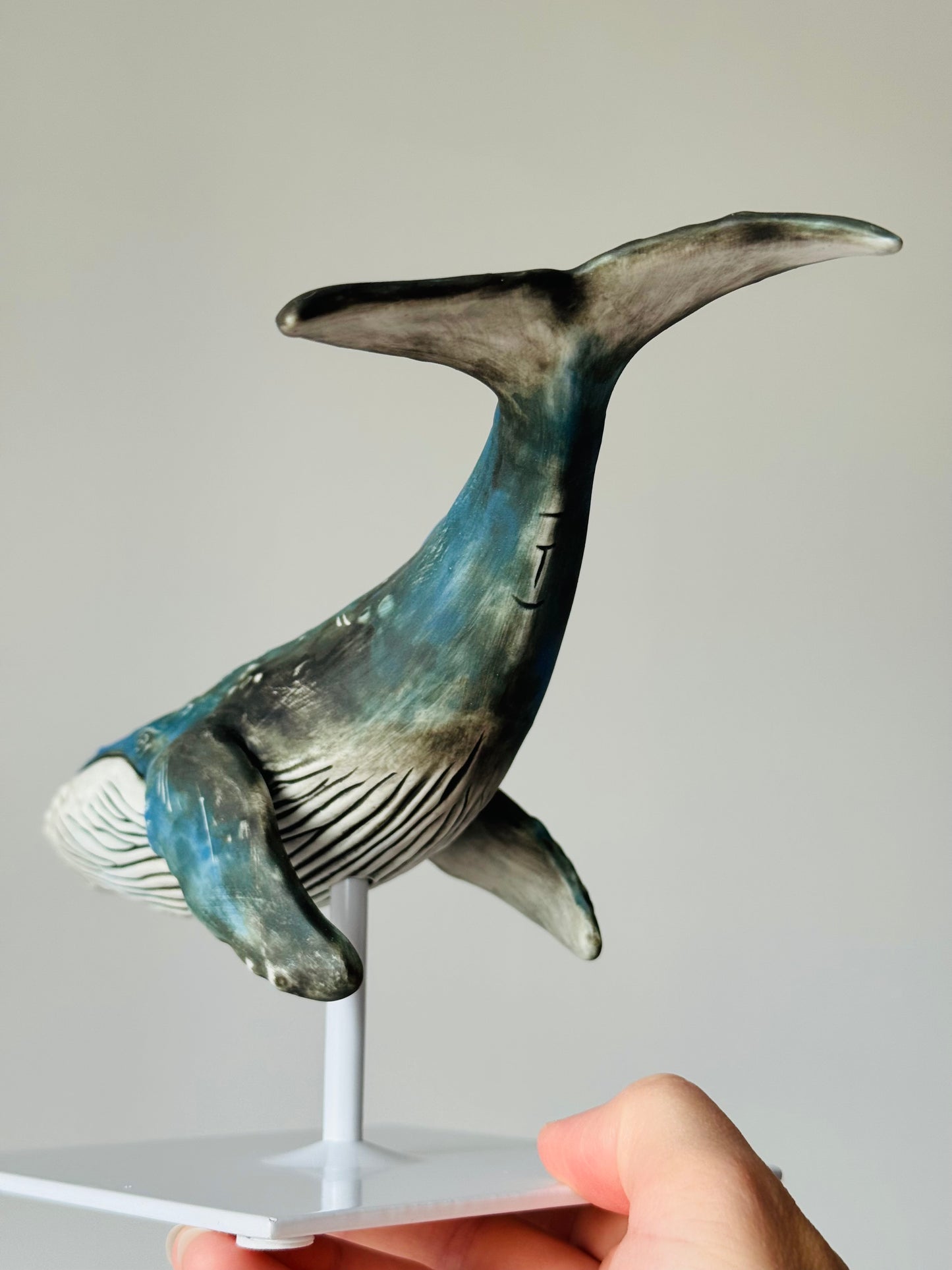 Porcelain Humpback Whale