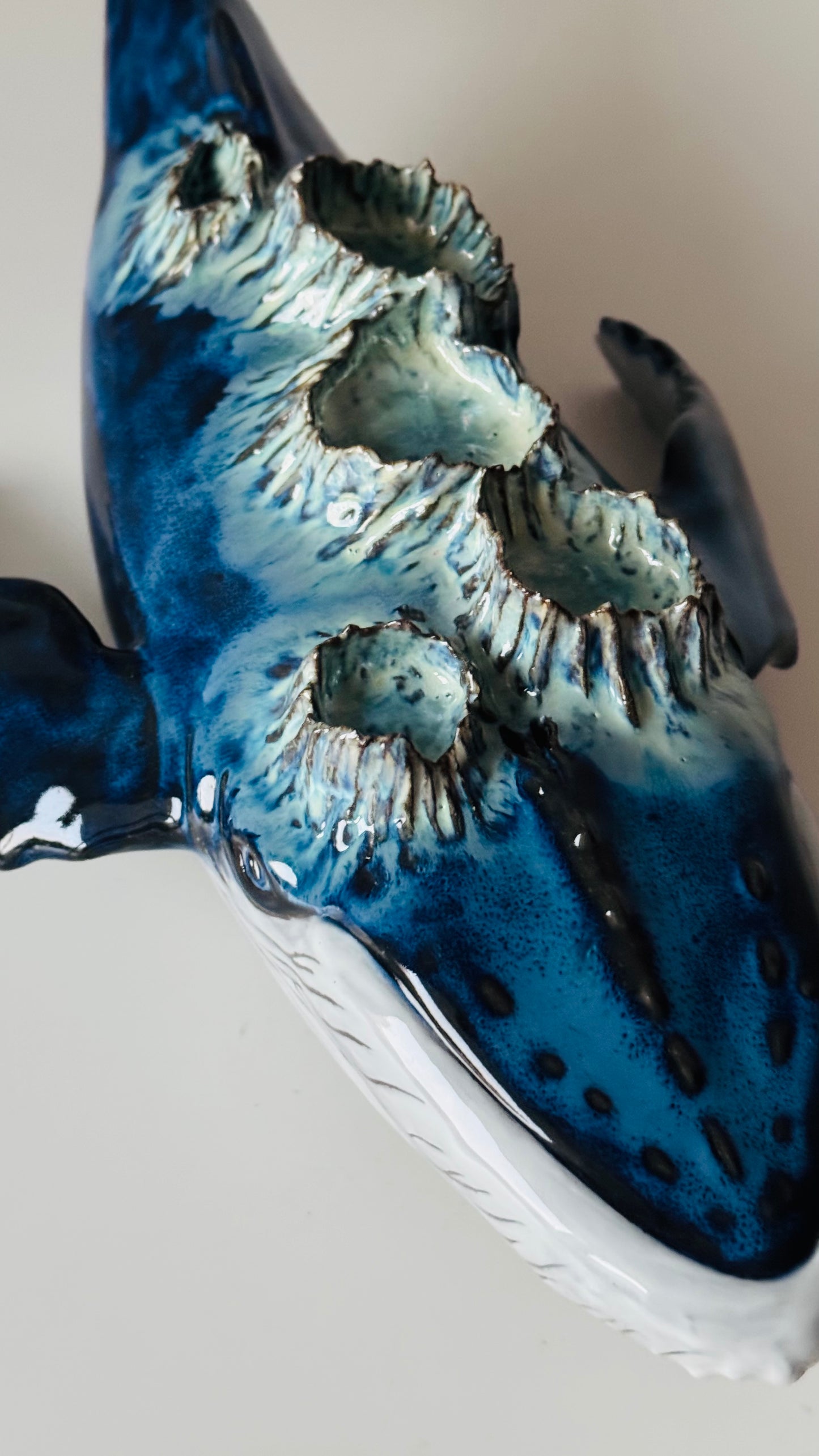Humpback Whale Candle Holder