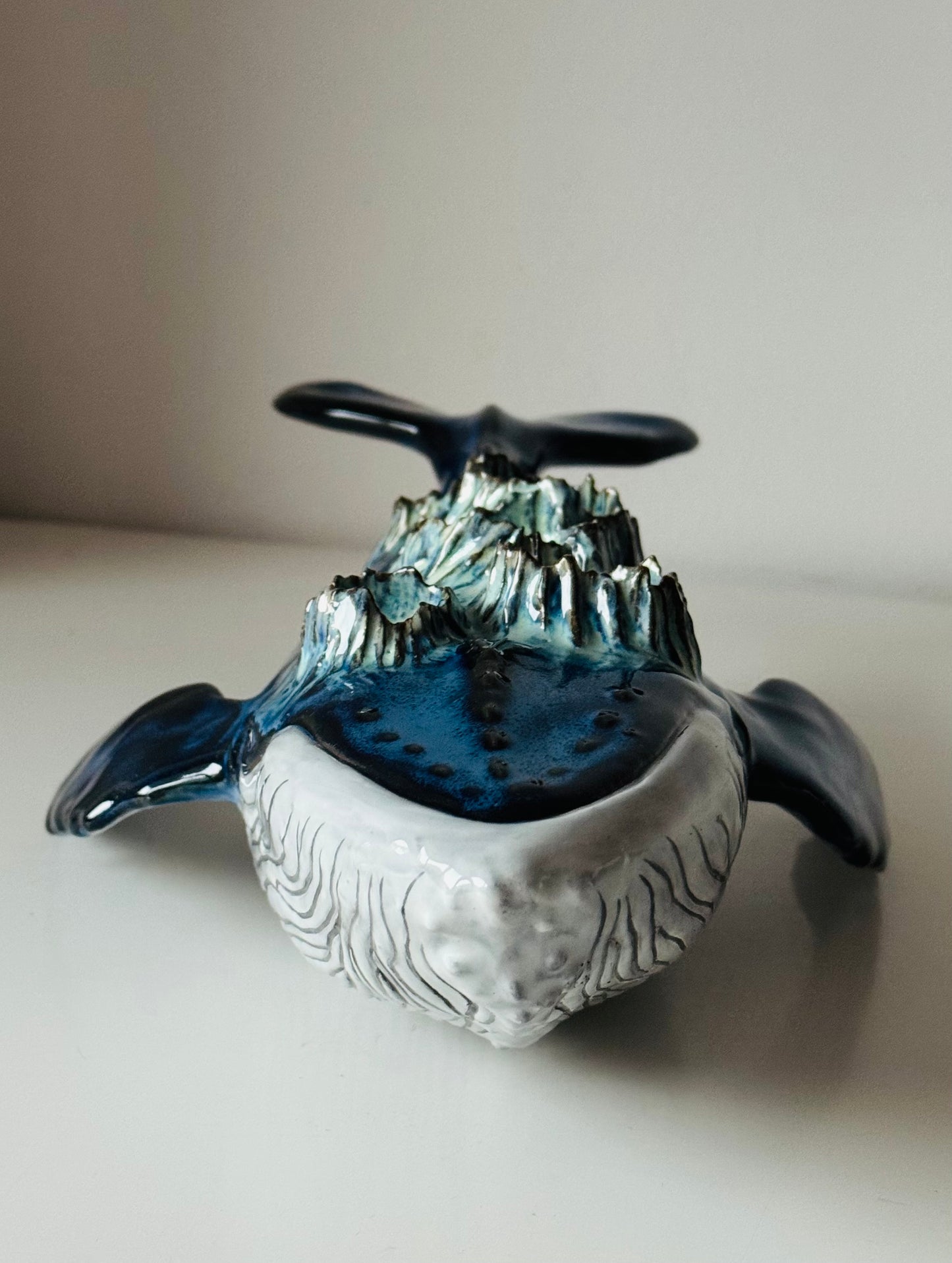 Humpback Whale Candle Holder