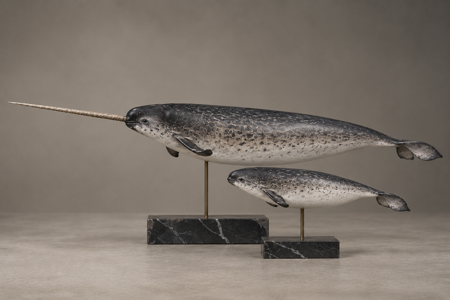 Porcelain Narwhal Calf
