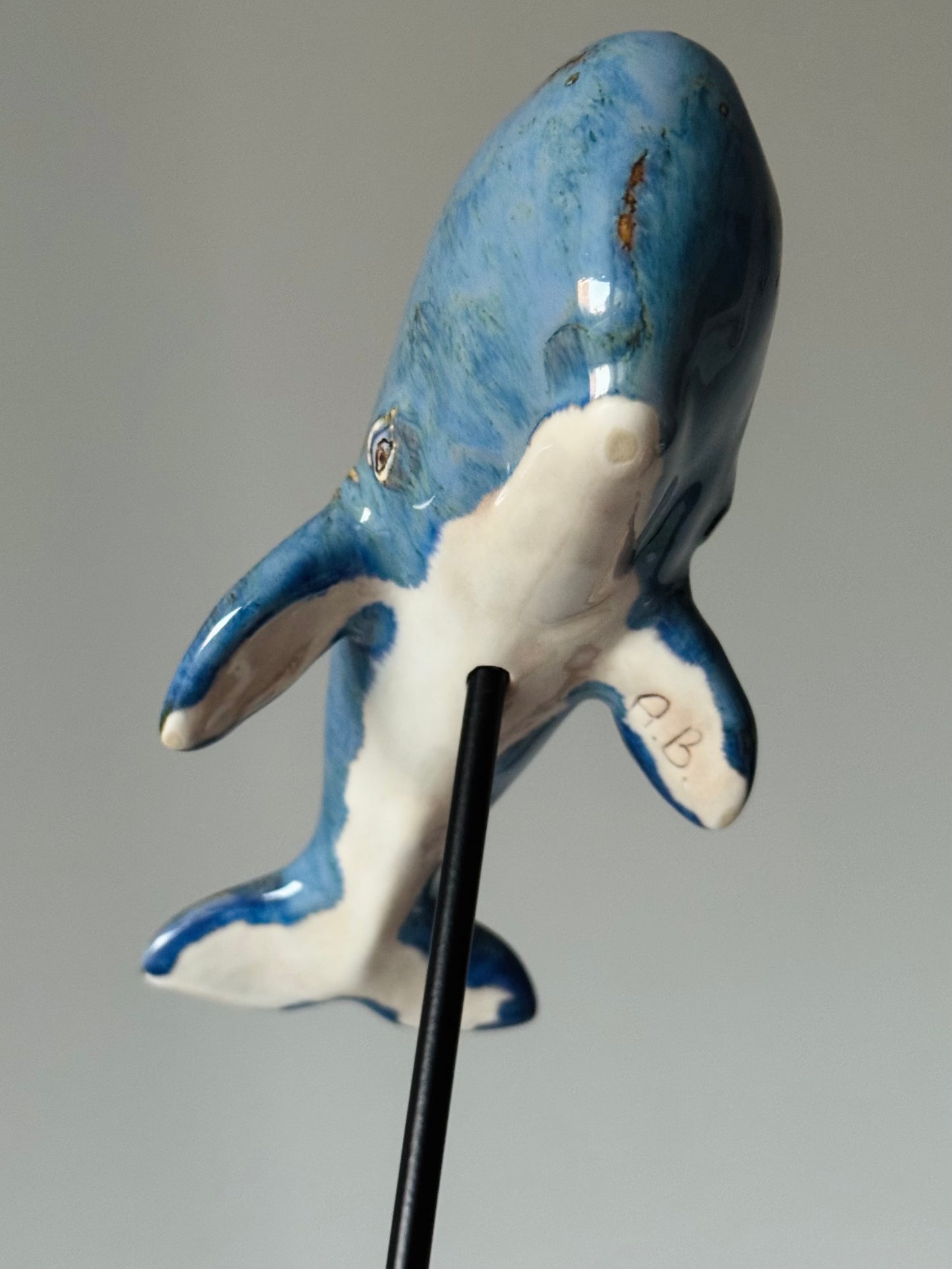 Cachalot on a stand