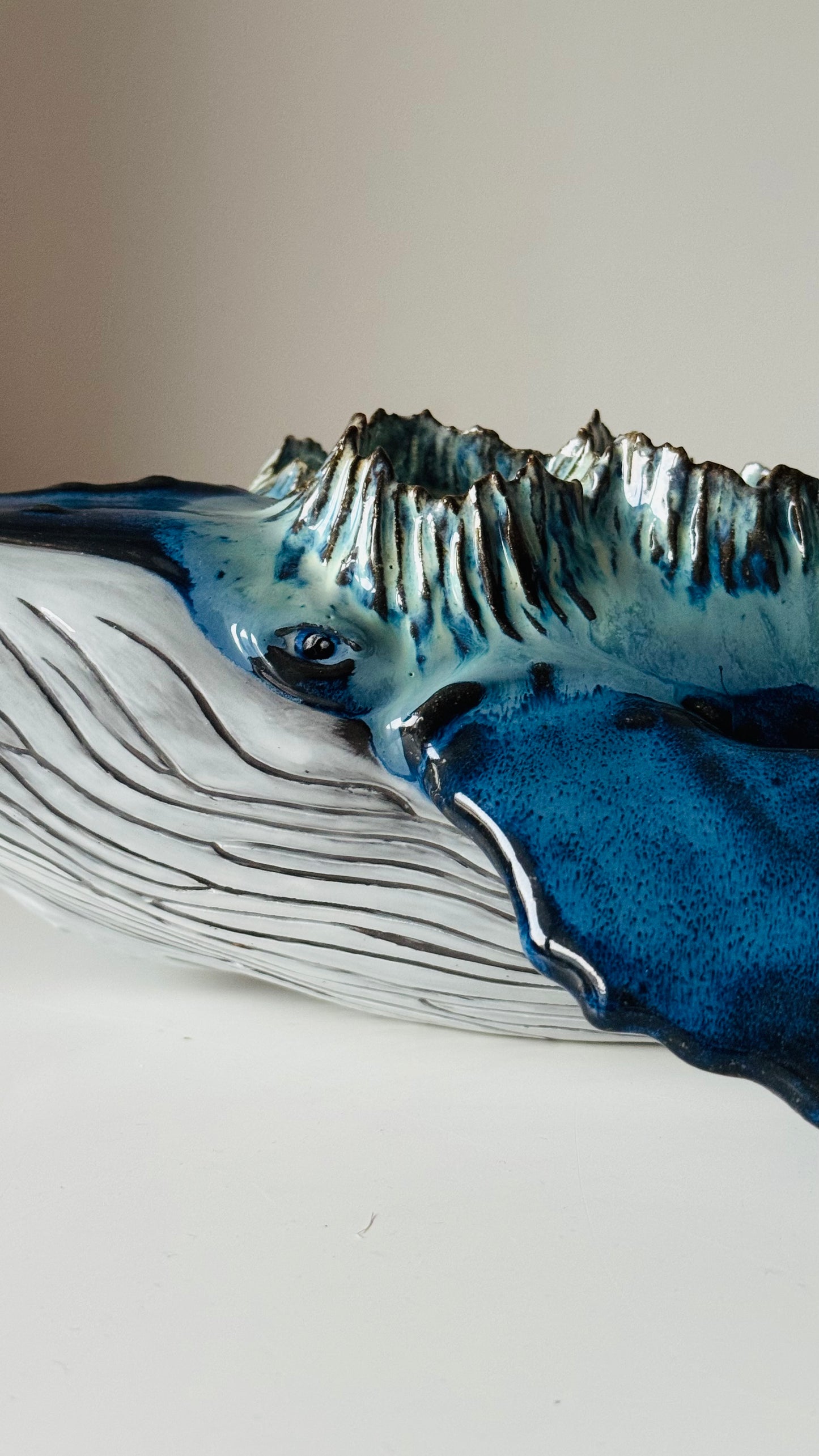 Humpback Whale Candle Holder