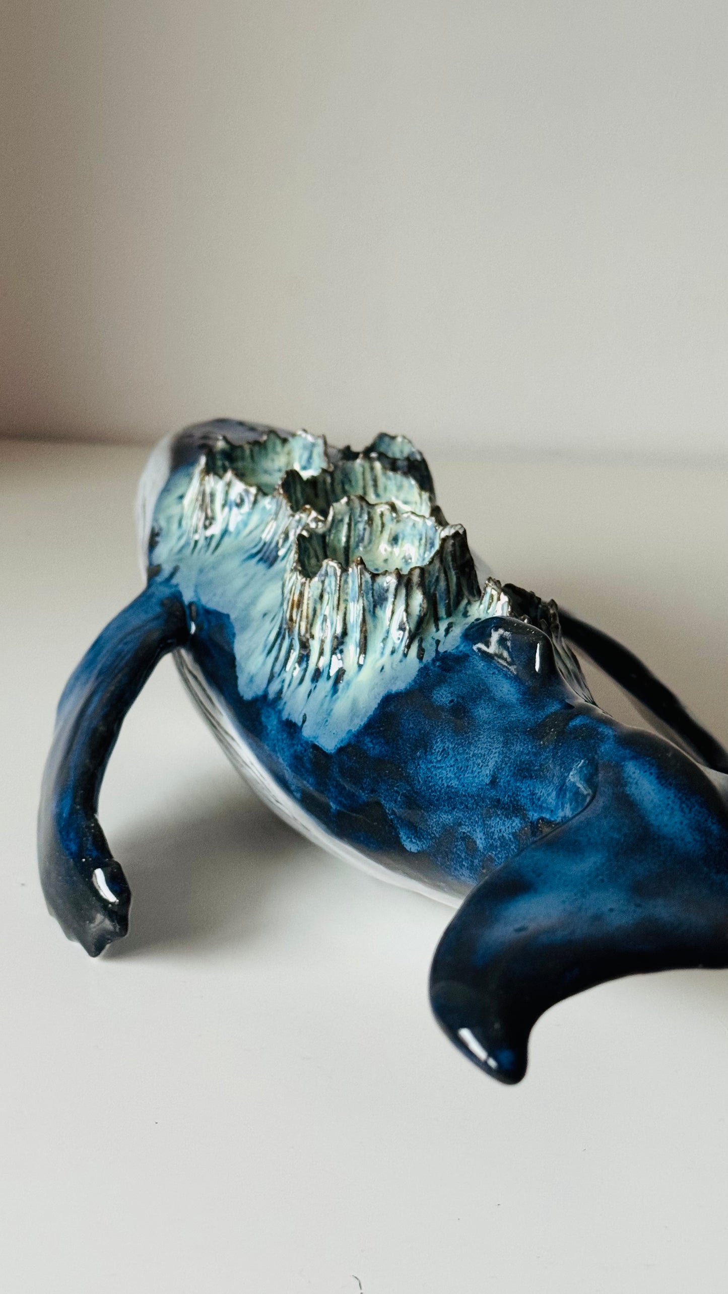 Humpback Whale Candle Holder