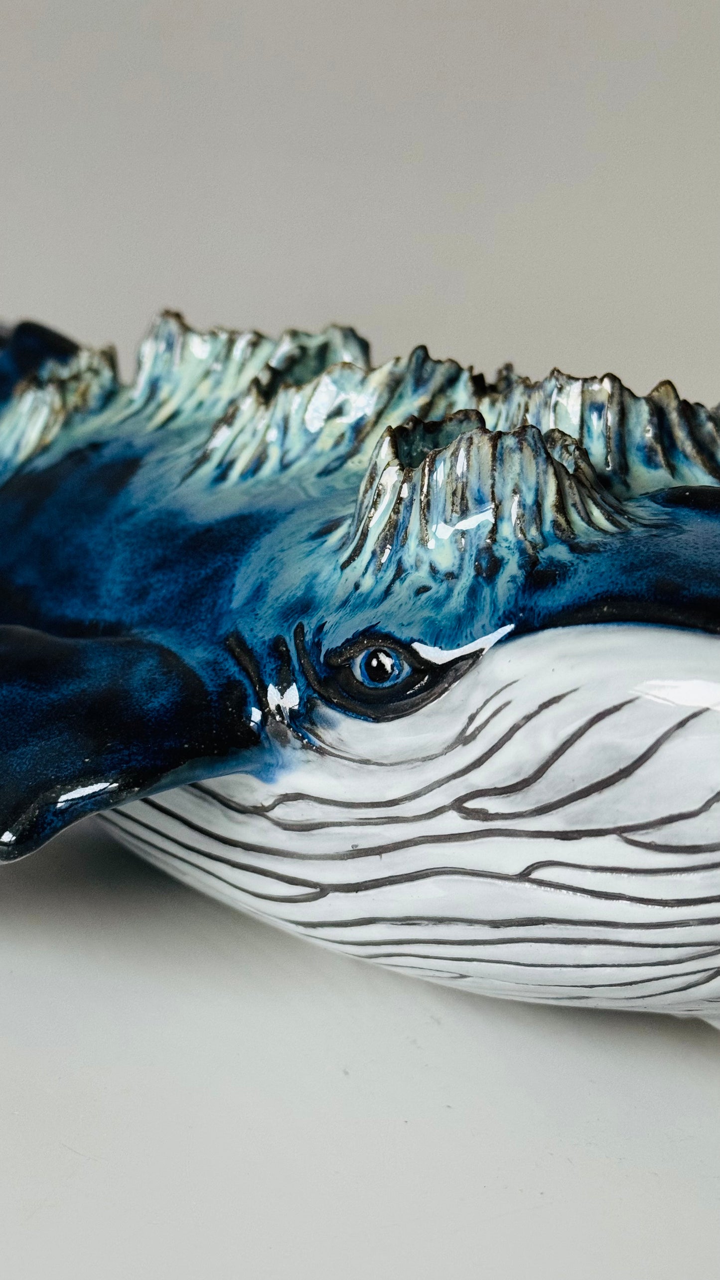 Humpback Whale Candle Holder
