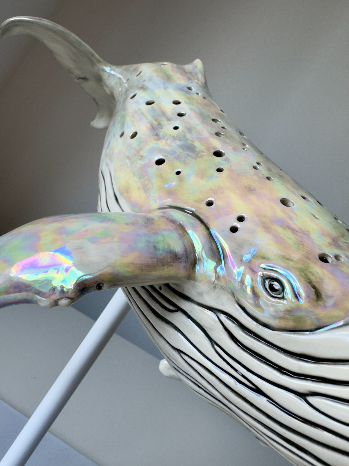 Humpback Whale Lamp (Kintsugi)
