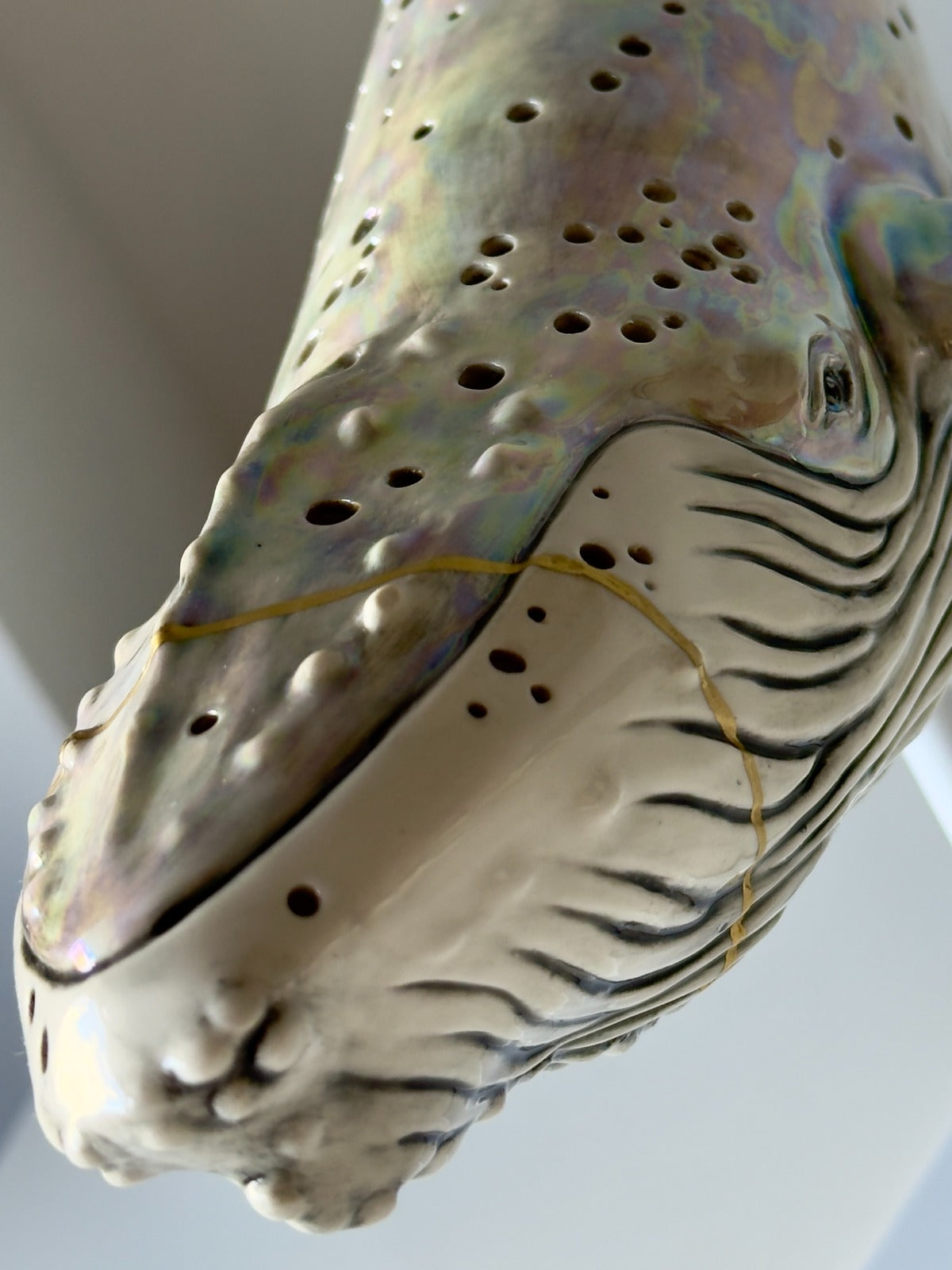 Humpback Whale Lamp (Kintsugi)