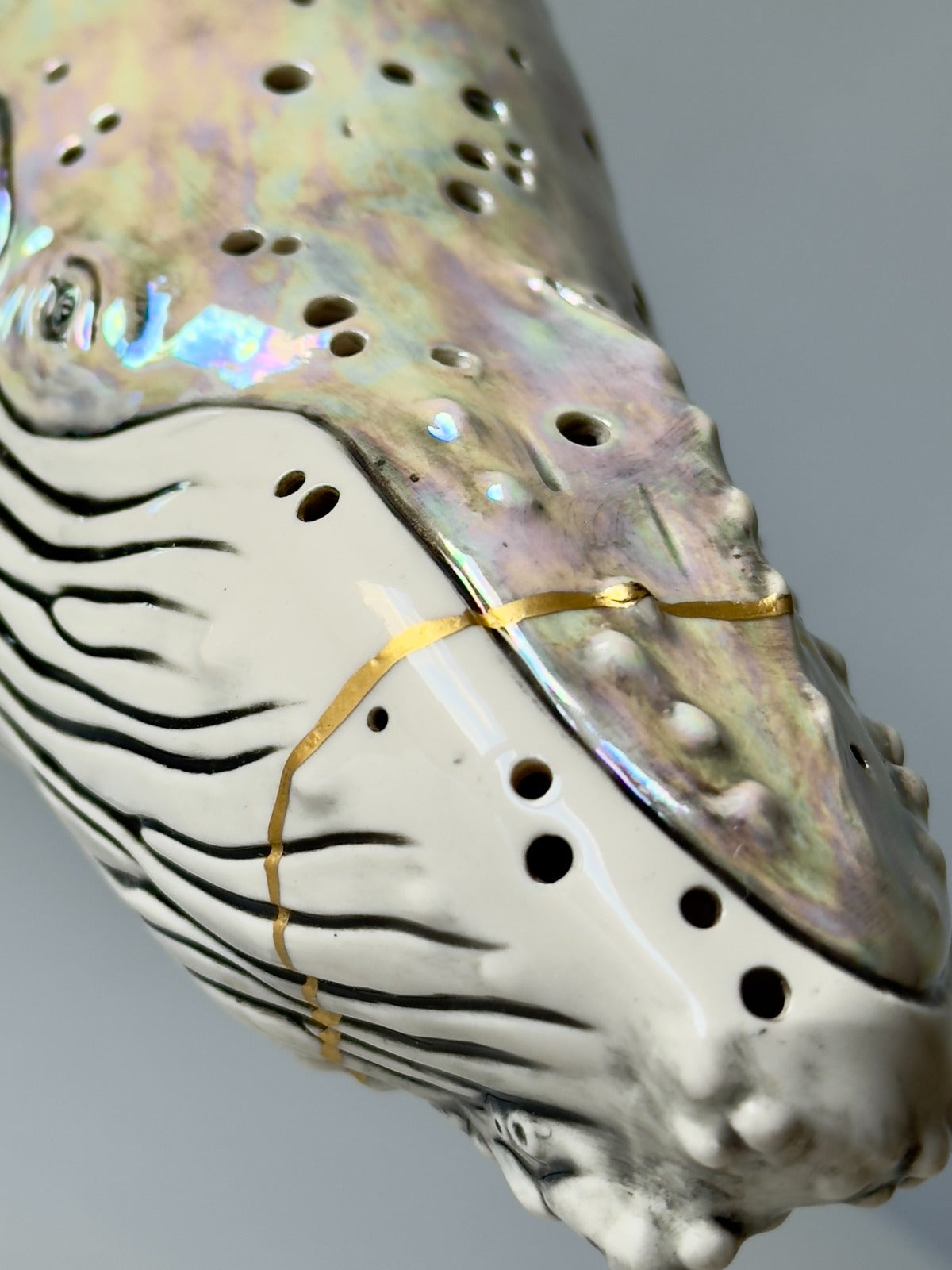 Humpback Whale Lamp (Kintsugi)