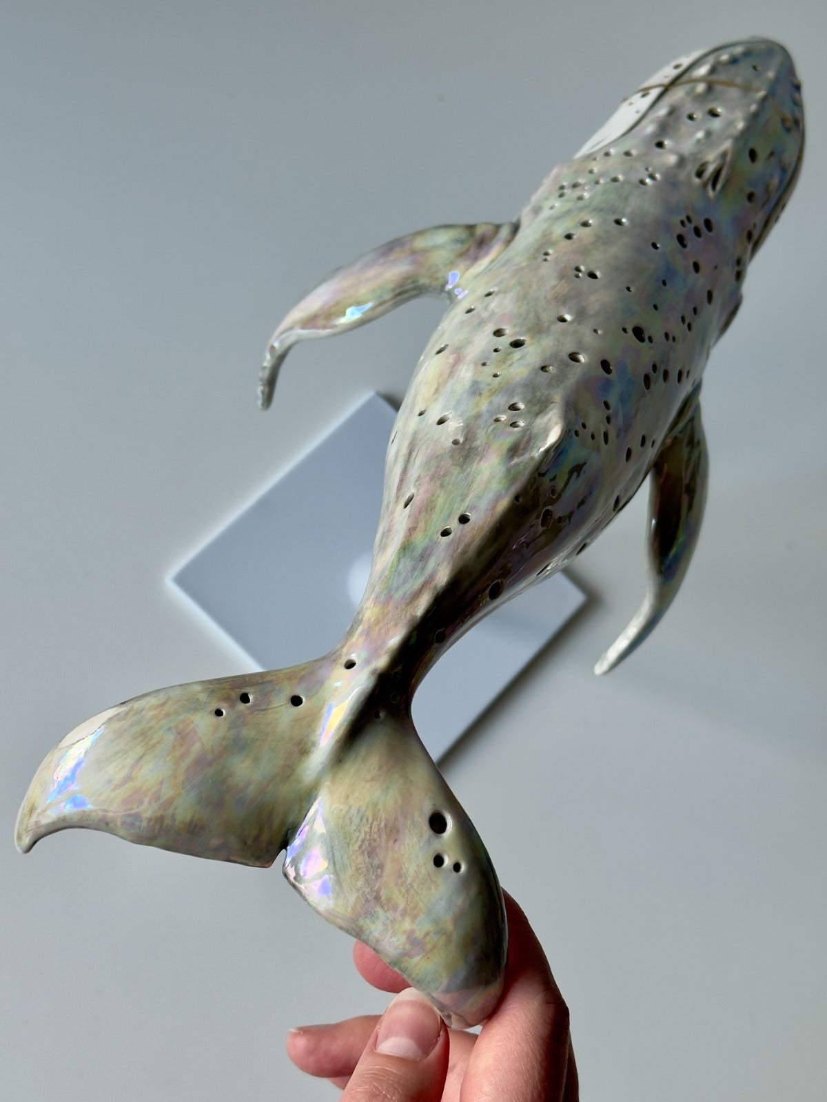 Humpback Whale Lamp (Kintsugi)