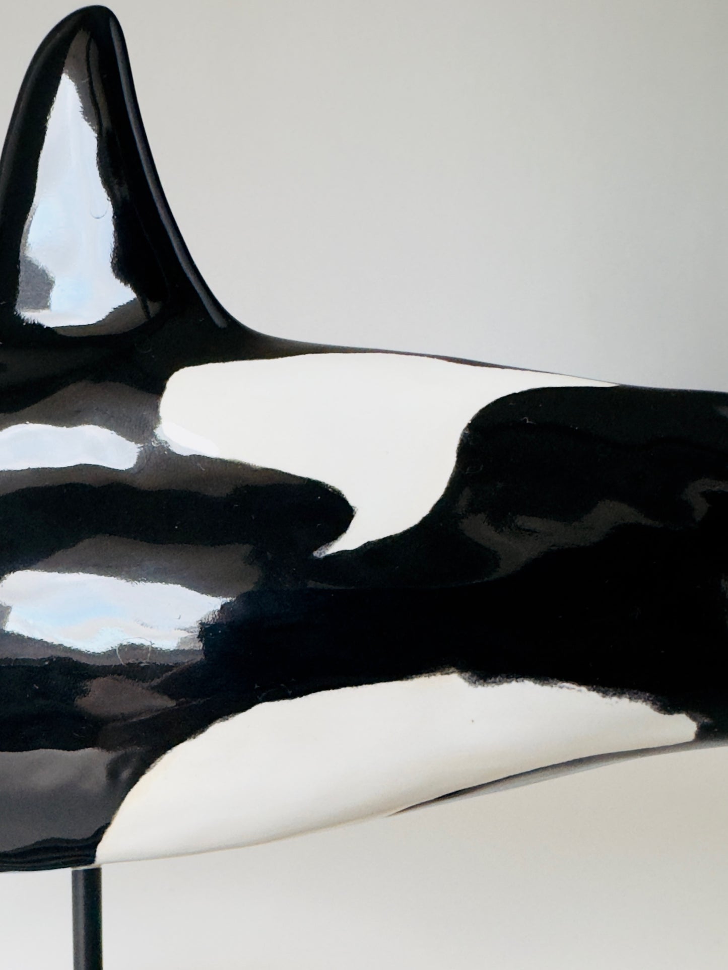 Orca on a ceramic stand