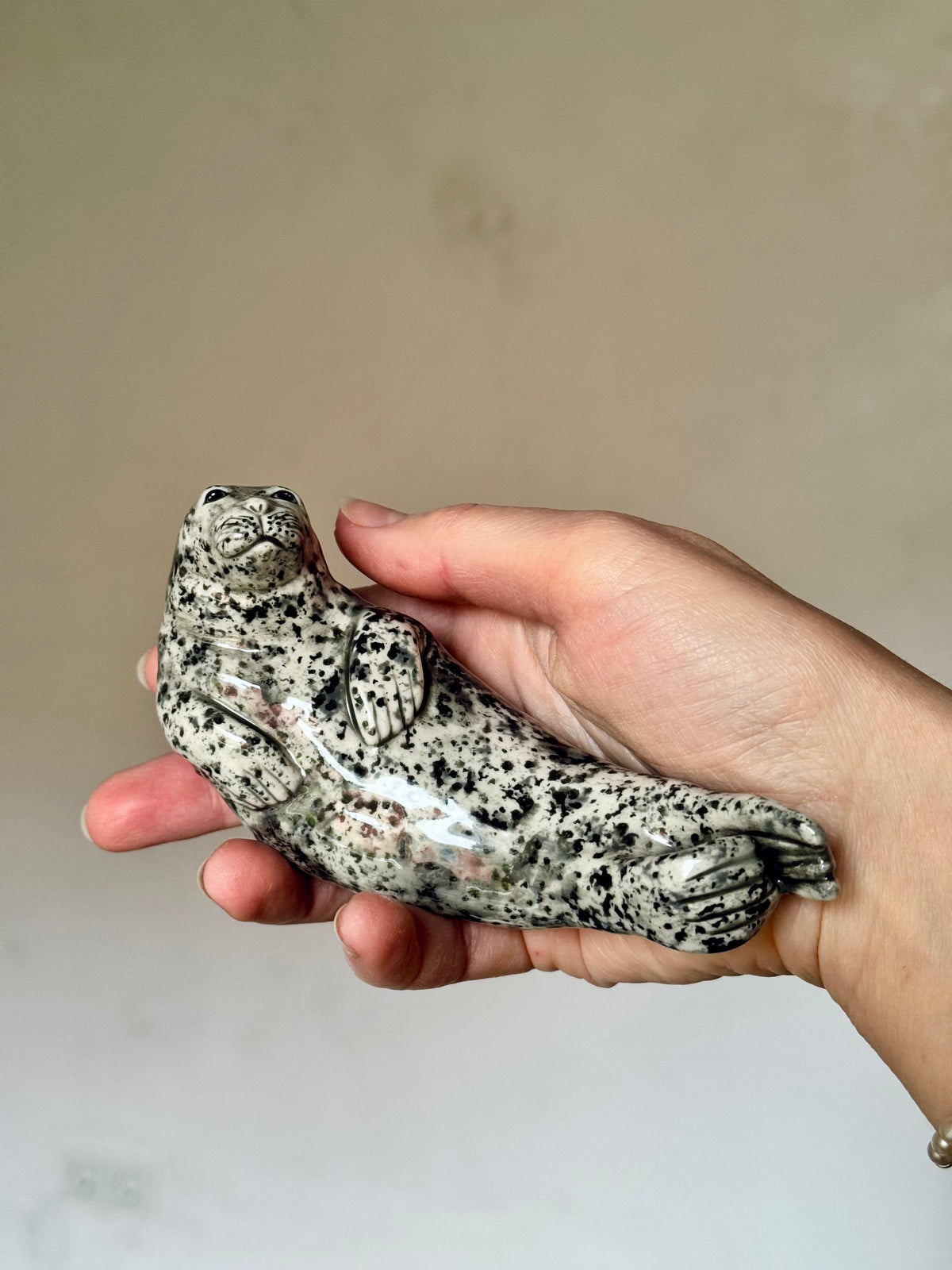 Ceramic Seal Figurine