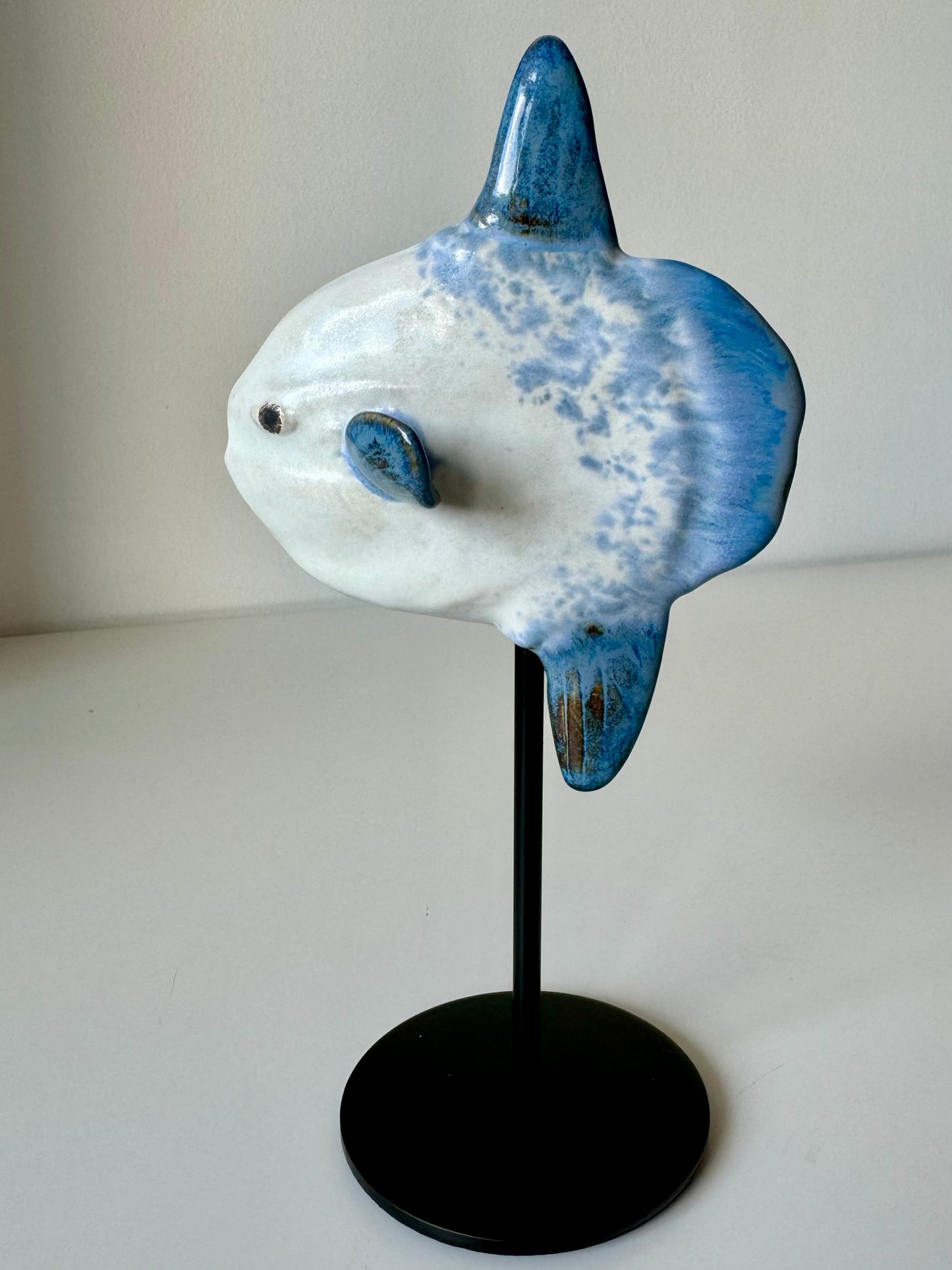 Mola Mola on a metal stand