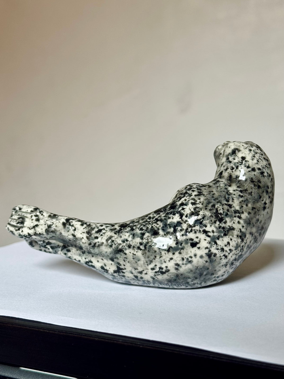 Ceramic Seal Figurine
