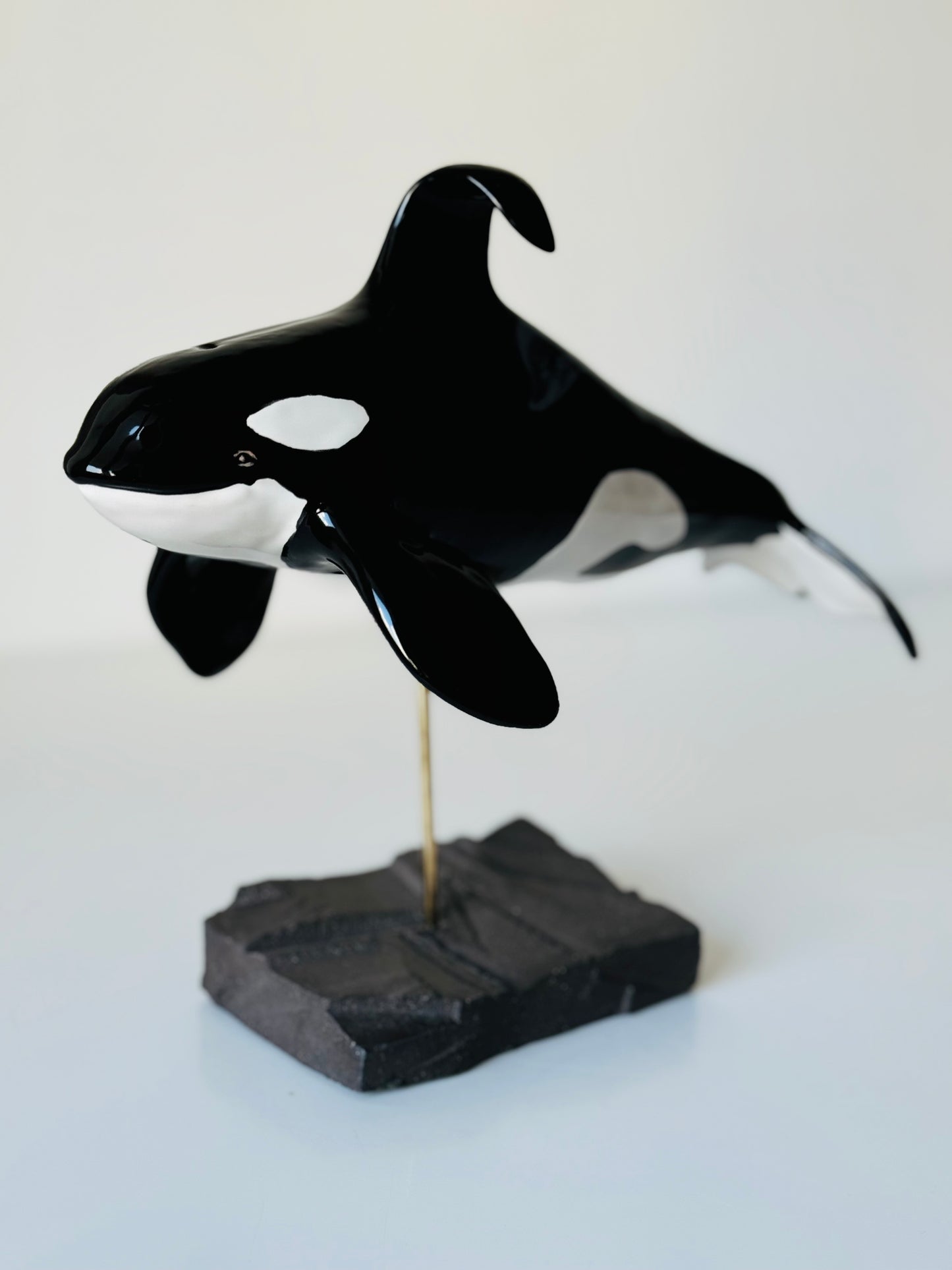 Orca Willy on a Stand