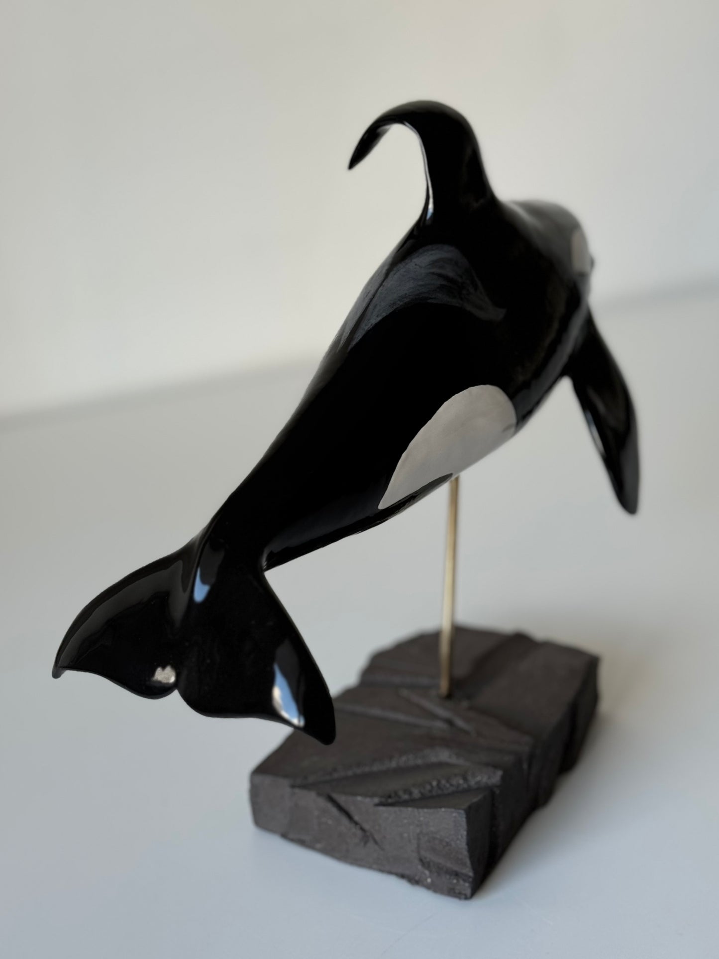 Orca Willy on a Stand