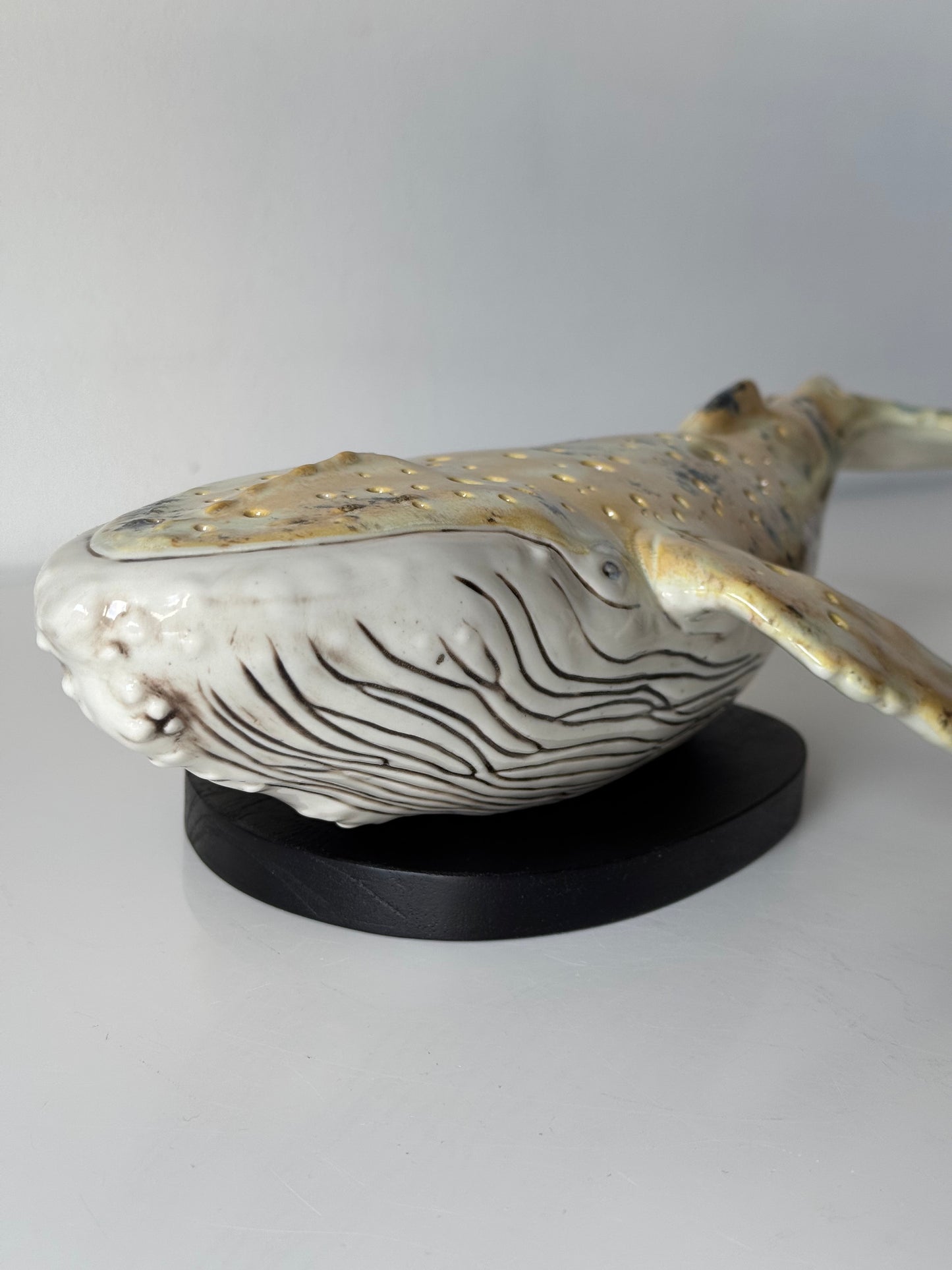 Porcelain Whale Lamp