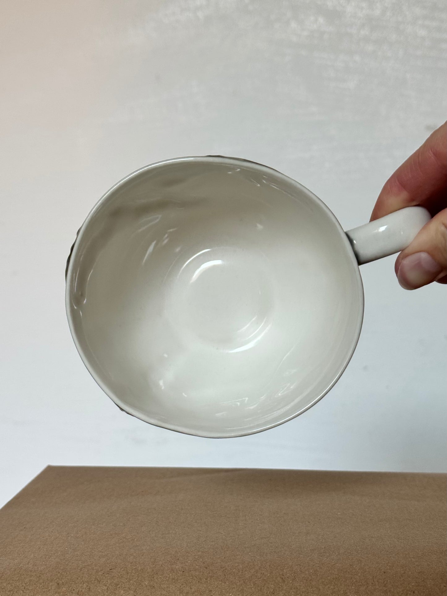 Porcelain Whale Cup
