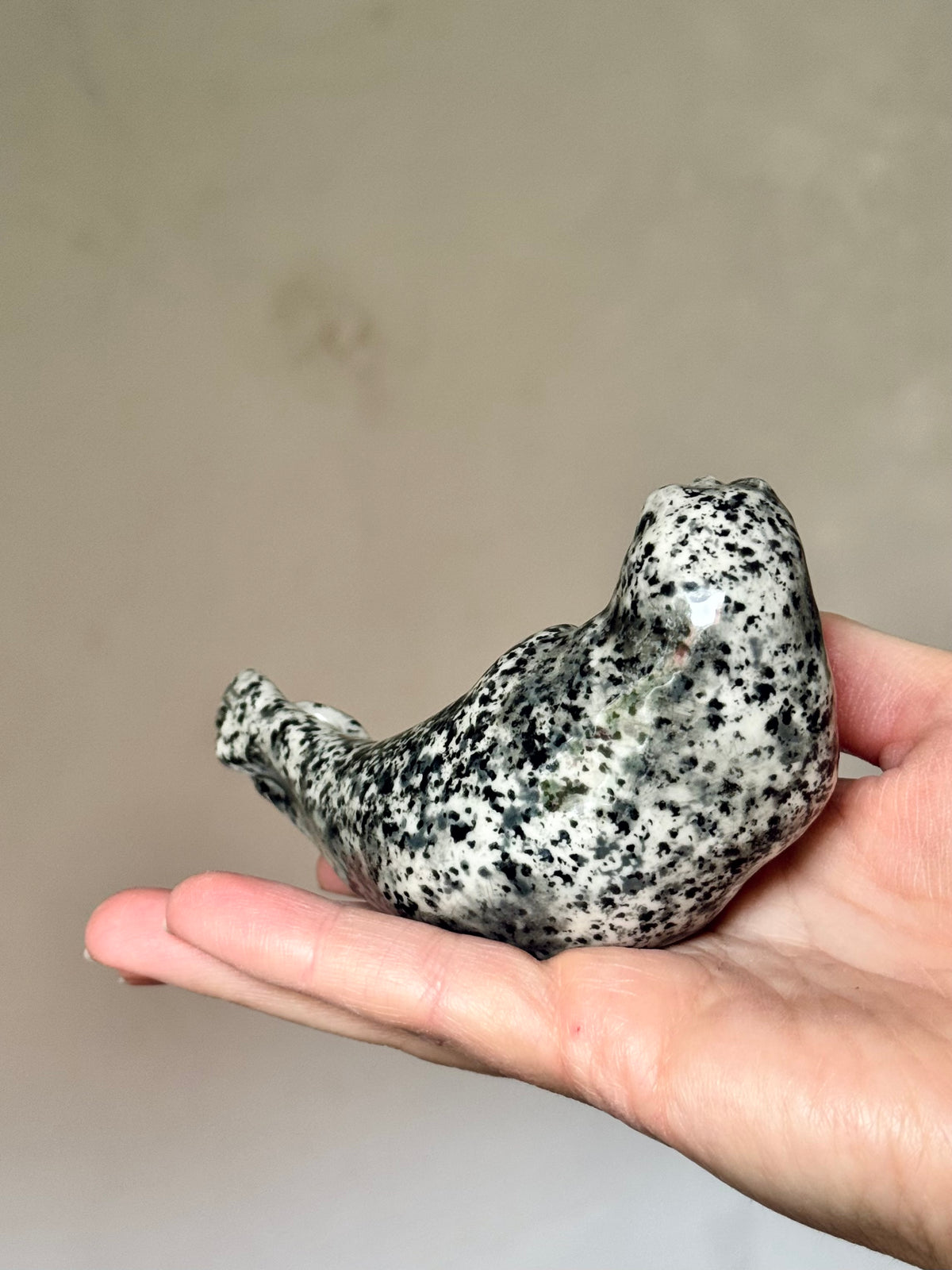 Ceramic Seal Figurine