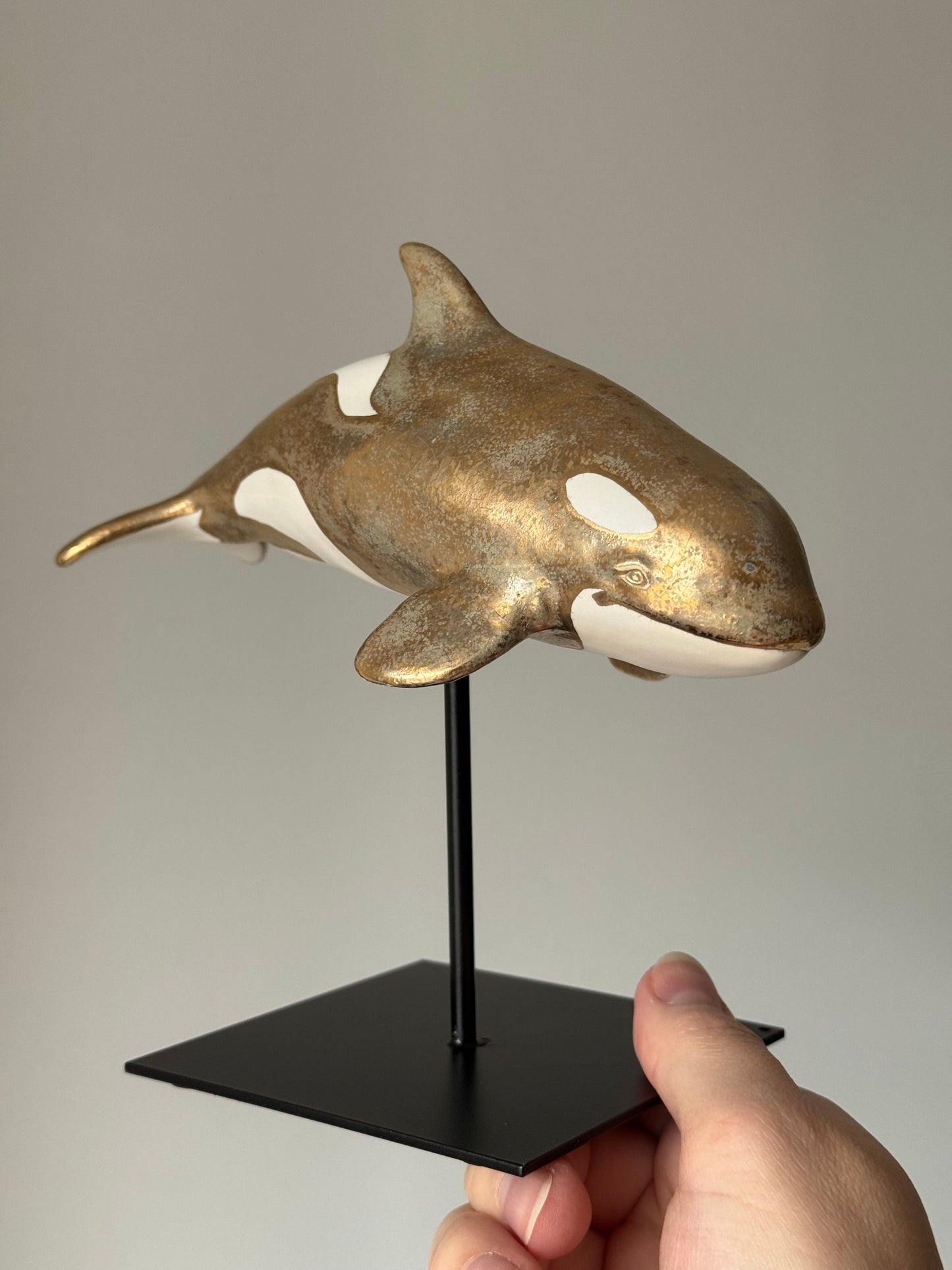 Matte Gold Baby Orca