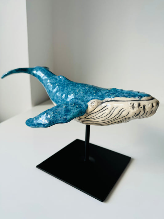 Humpback Whale on a stand