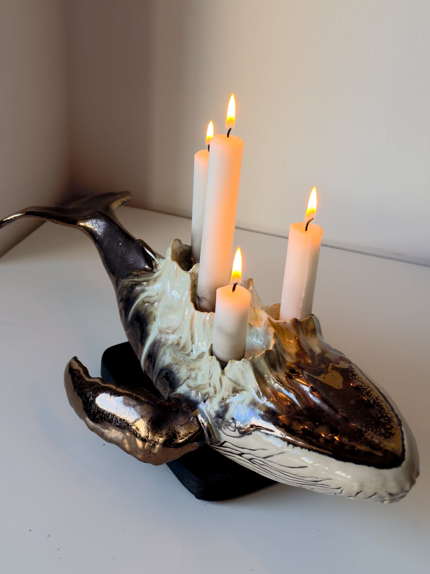 Humpback Whale Candle Holder