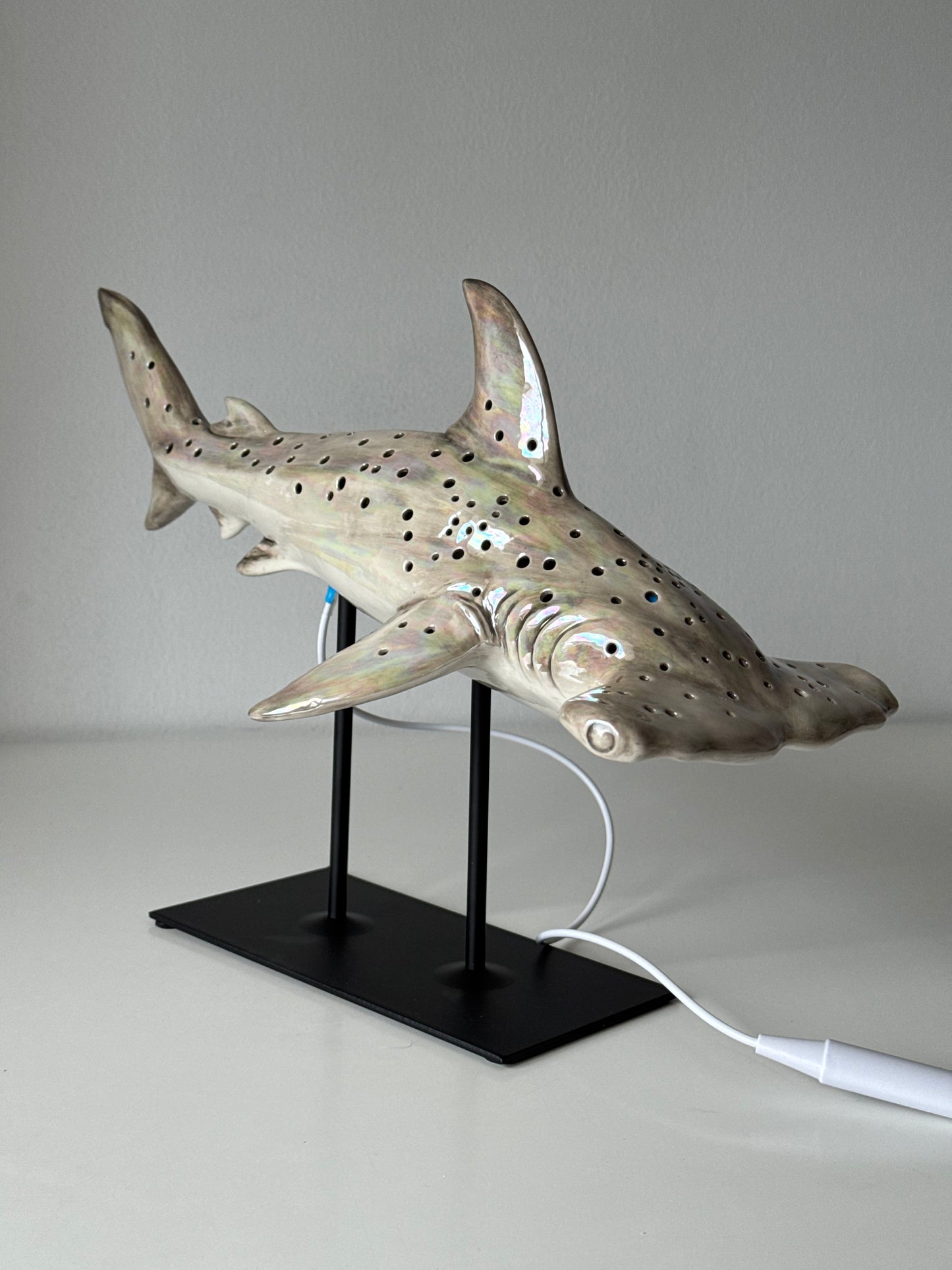 Hammerhead Shark Lamp