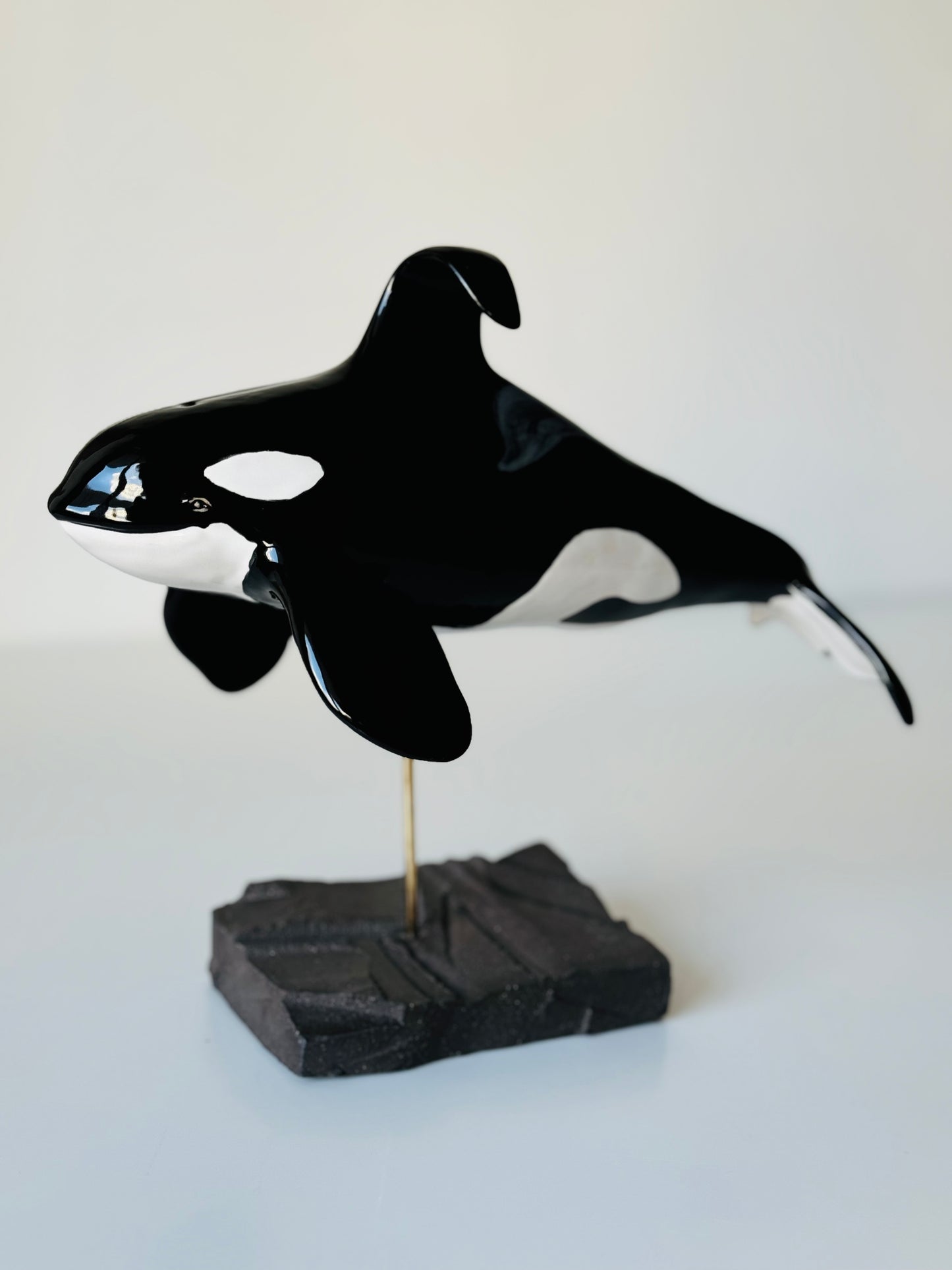 Orca Willy on a Stand