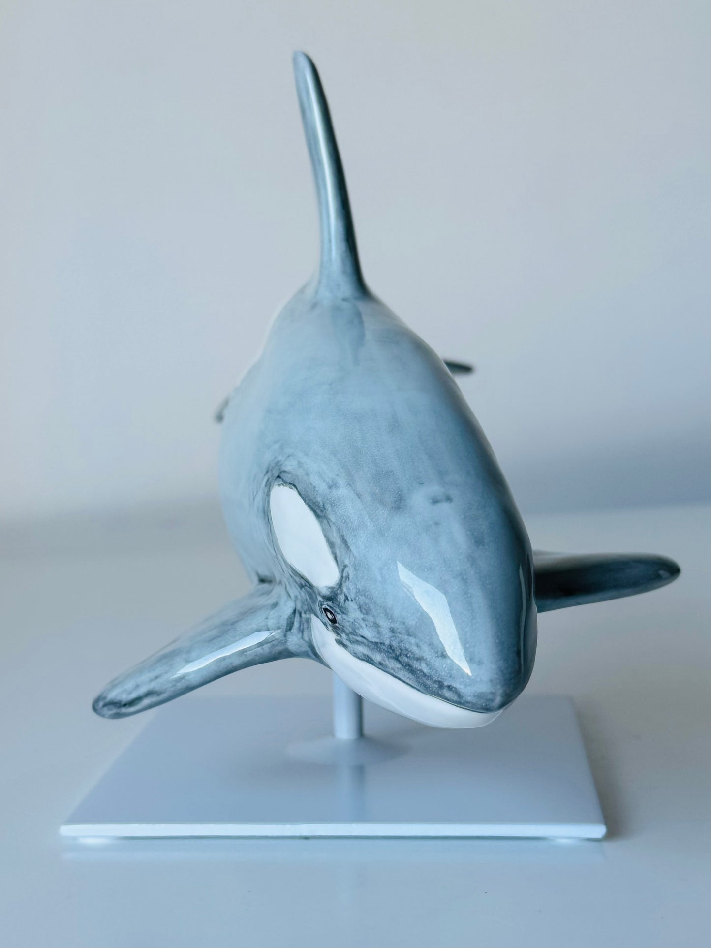 Orca Sculpture (Kintsugi)