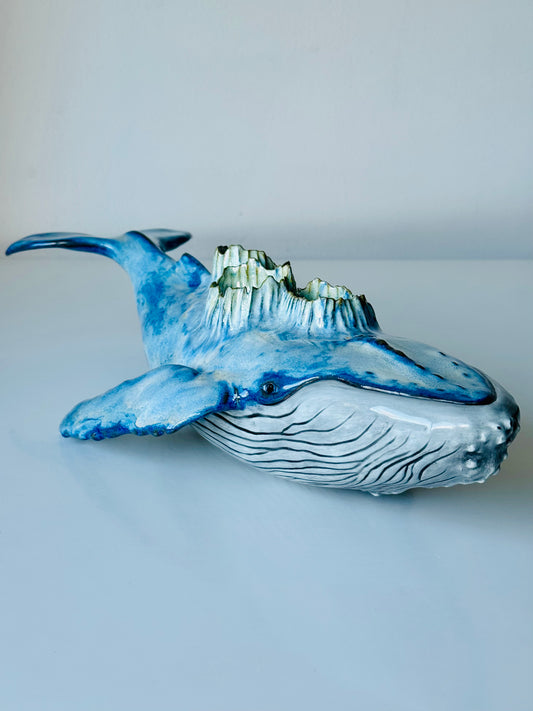 Humpback Whale Candle Holder