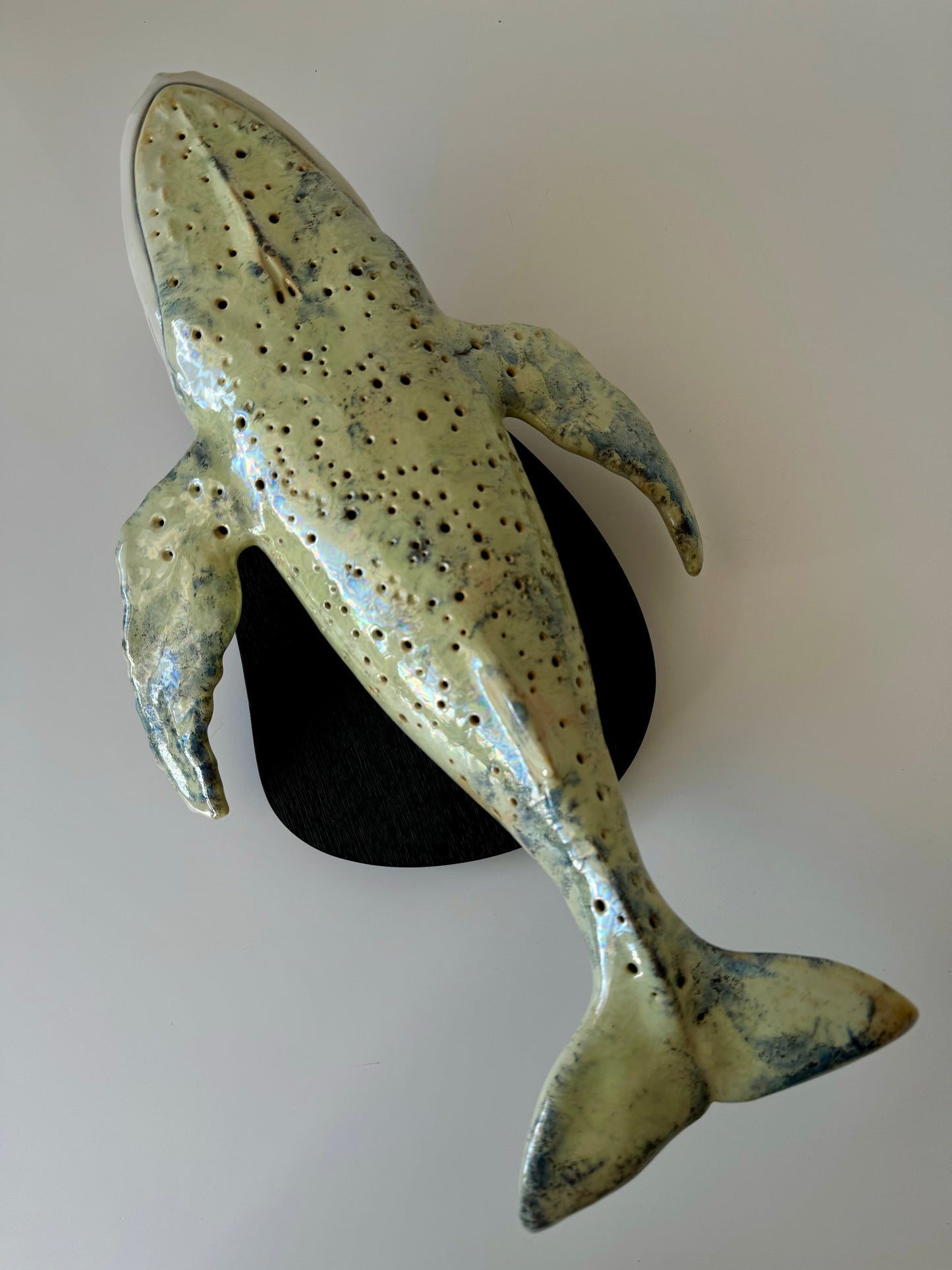 Porcelain Whale Lamp