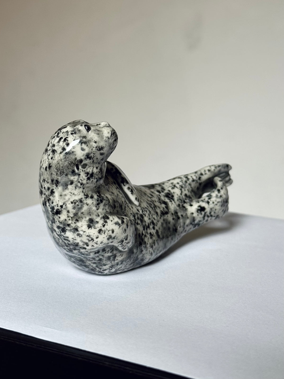 Ceramic Seal Figurine