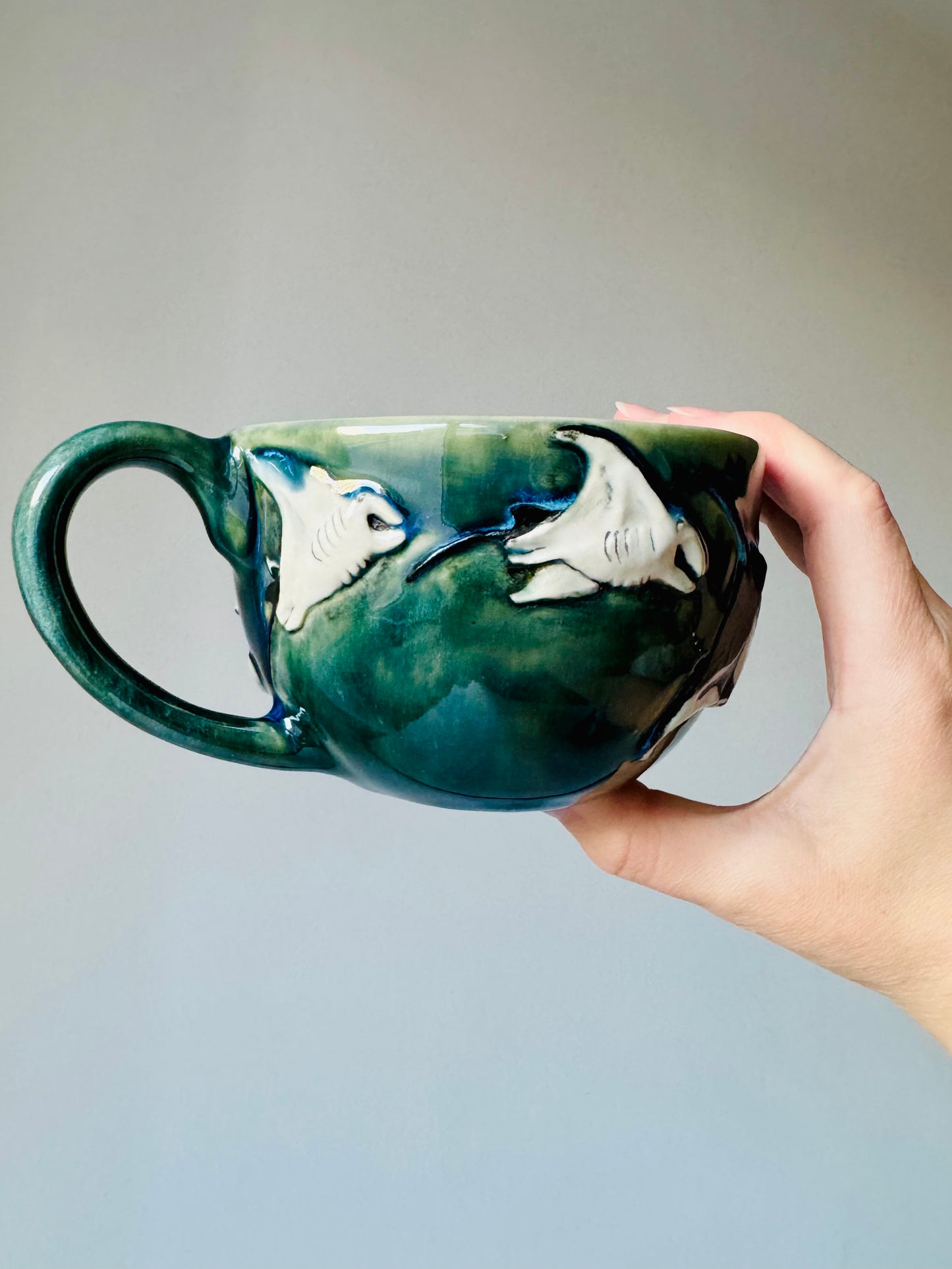 Flying Mantas Mug