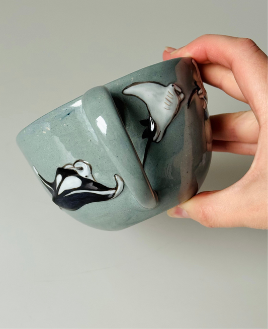Manta ray mug