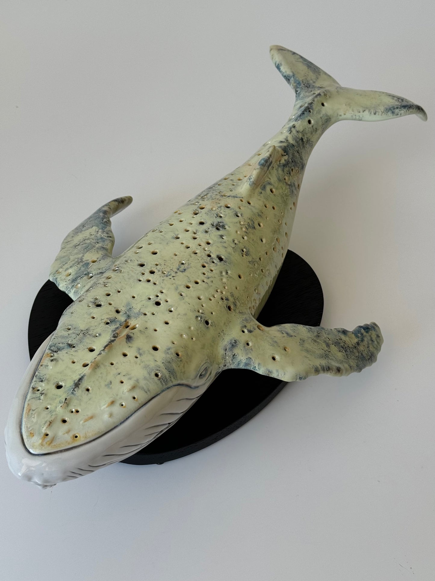 Porcelain Whale Lamp