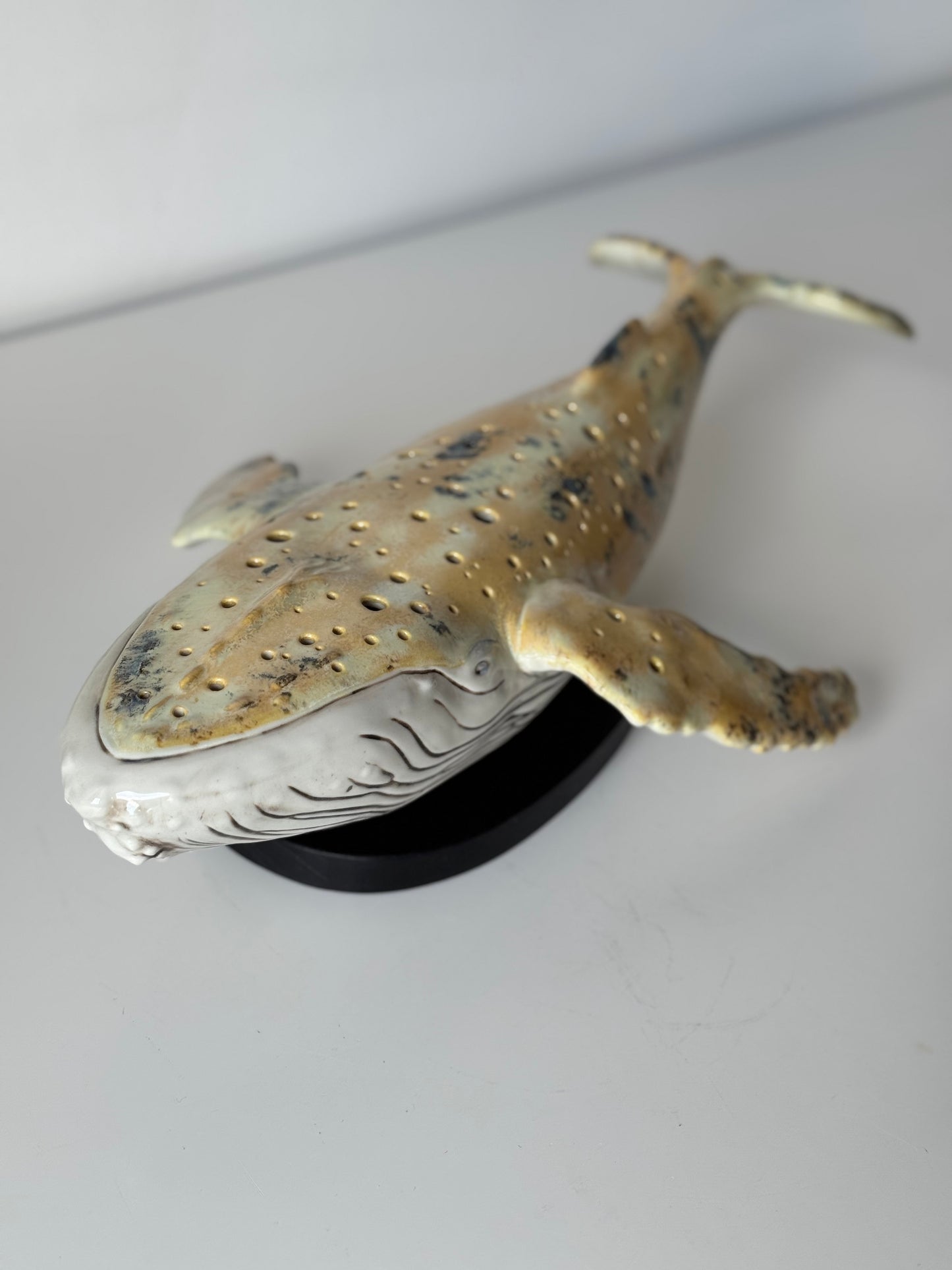 Porcelain Whale Lamp