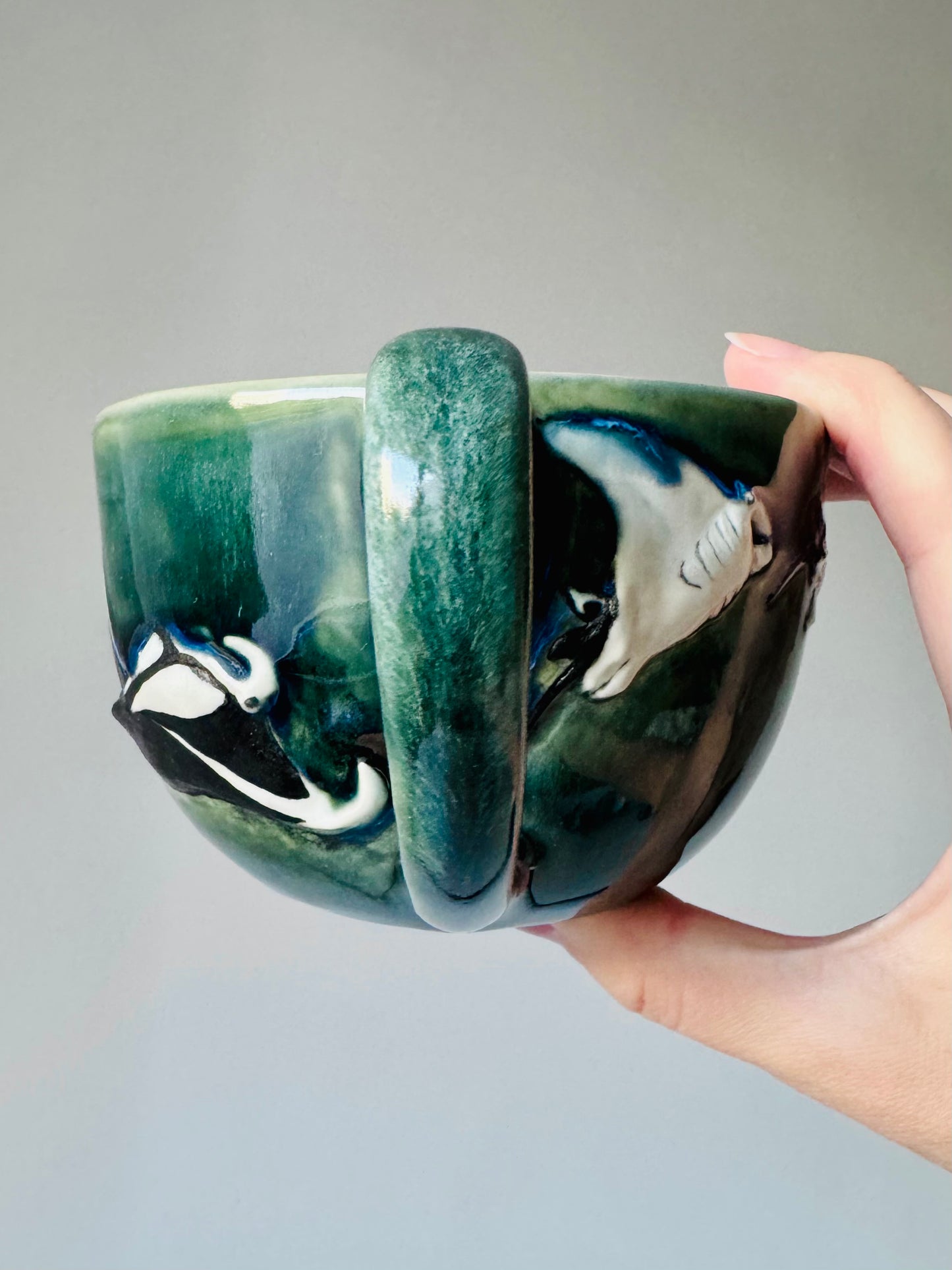 Flying Mantas Mug