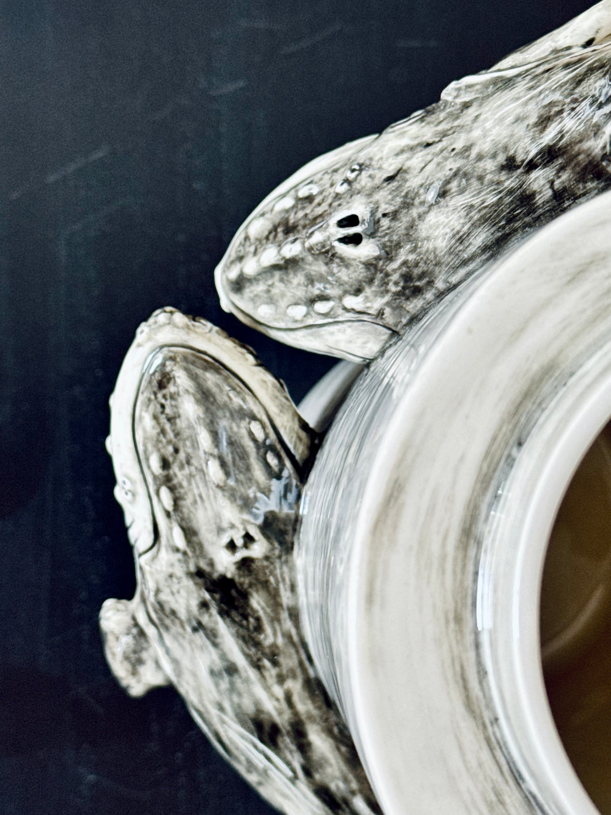 Ceramic Vase with a Whale