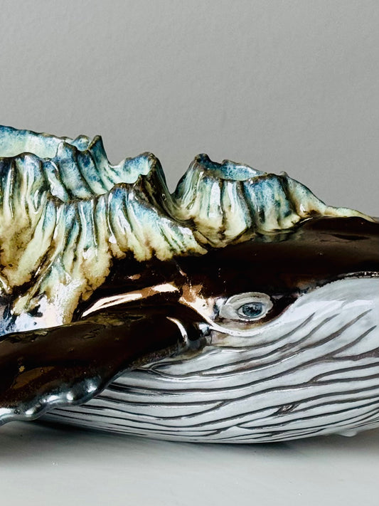 Humpback Whale Candle Holder