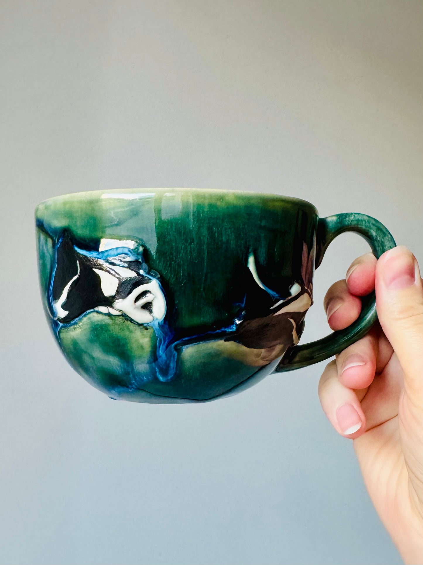 Flying Mantas Mug