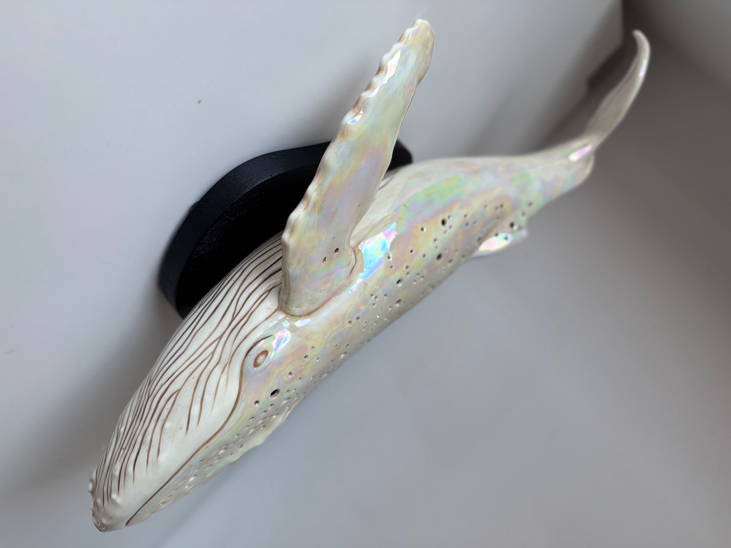 Porcelain Whale Lamp