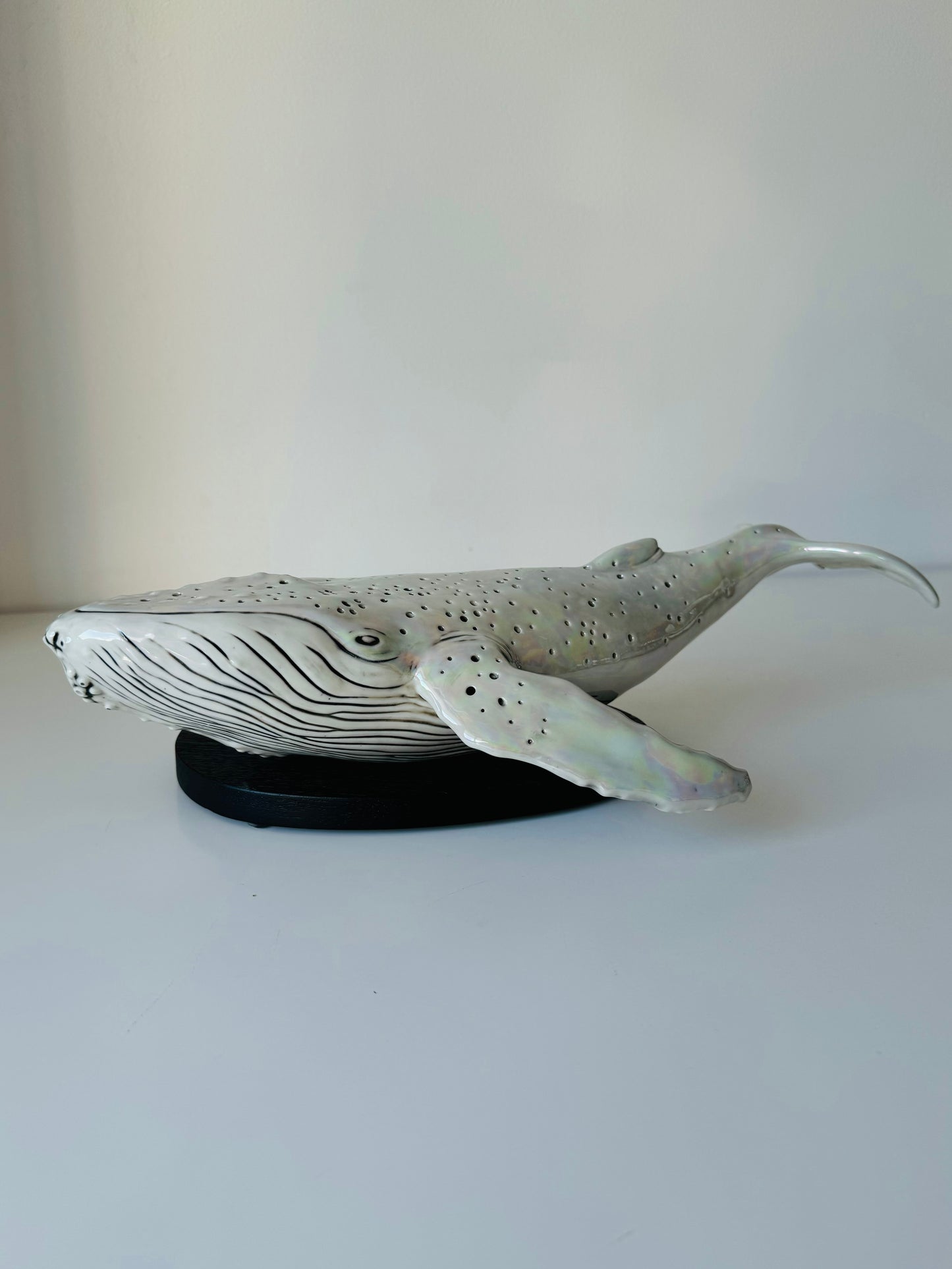 Porcelain Whale Lamp