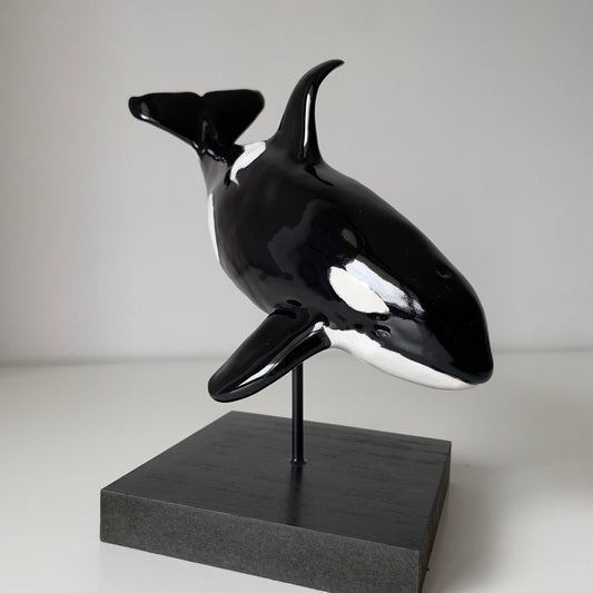 Orca Willy on a Stand