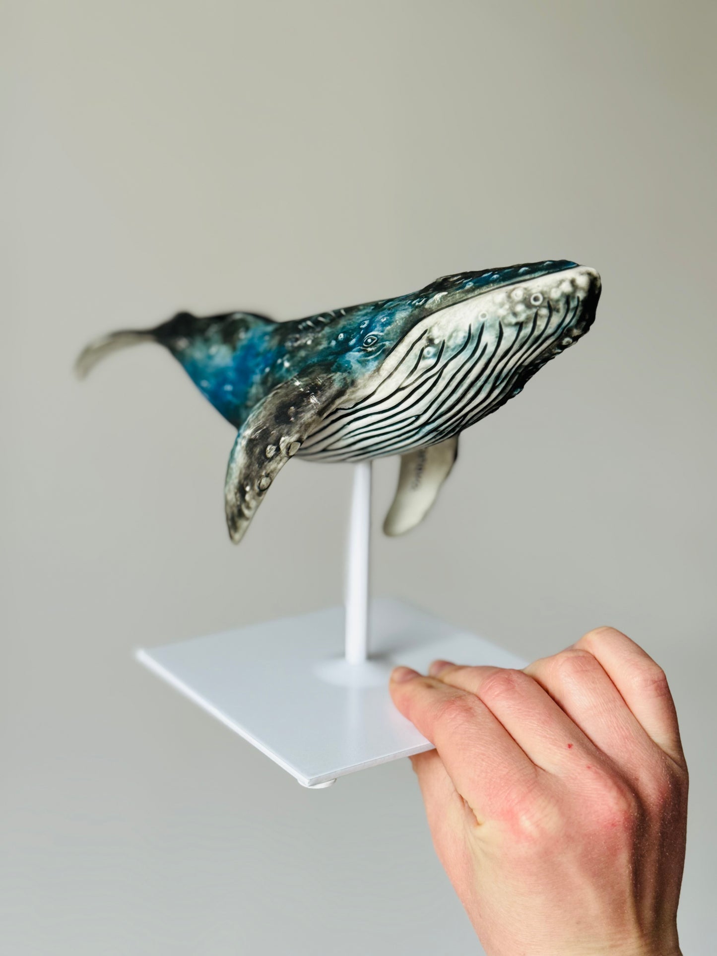 Porcelain Humpback Whale
