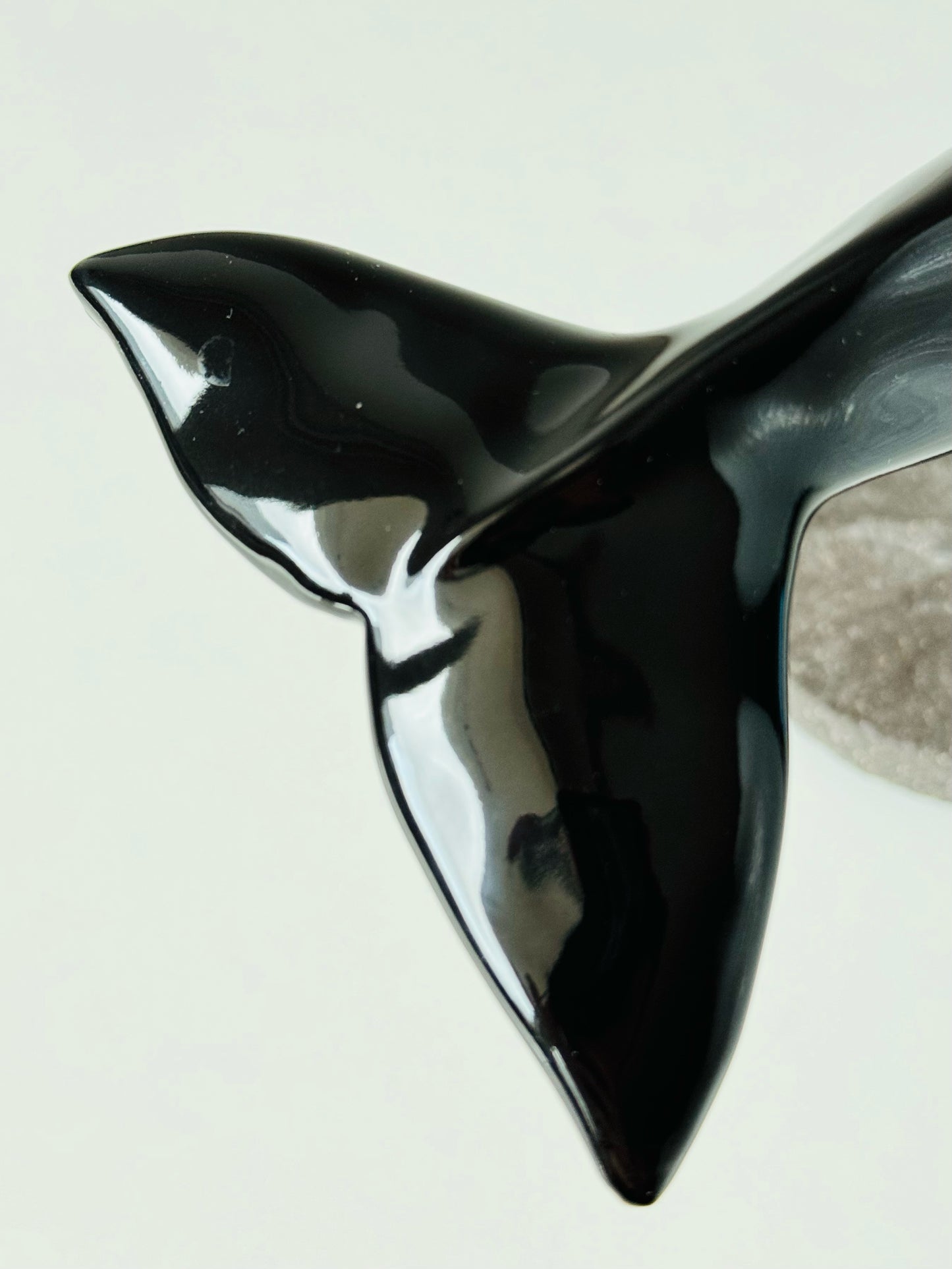 Orca on a ceramic stand