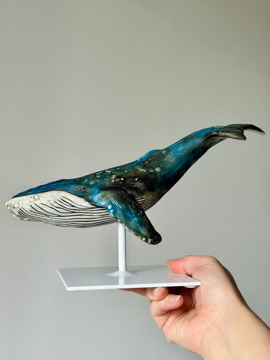 Porcelain Humpback Whale