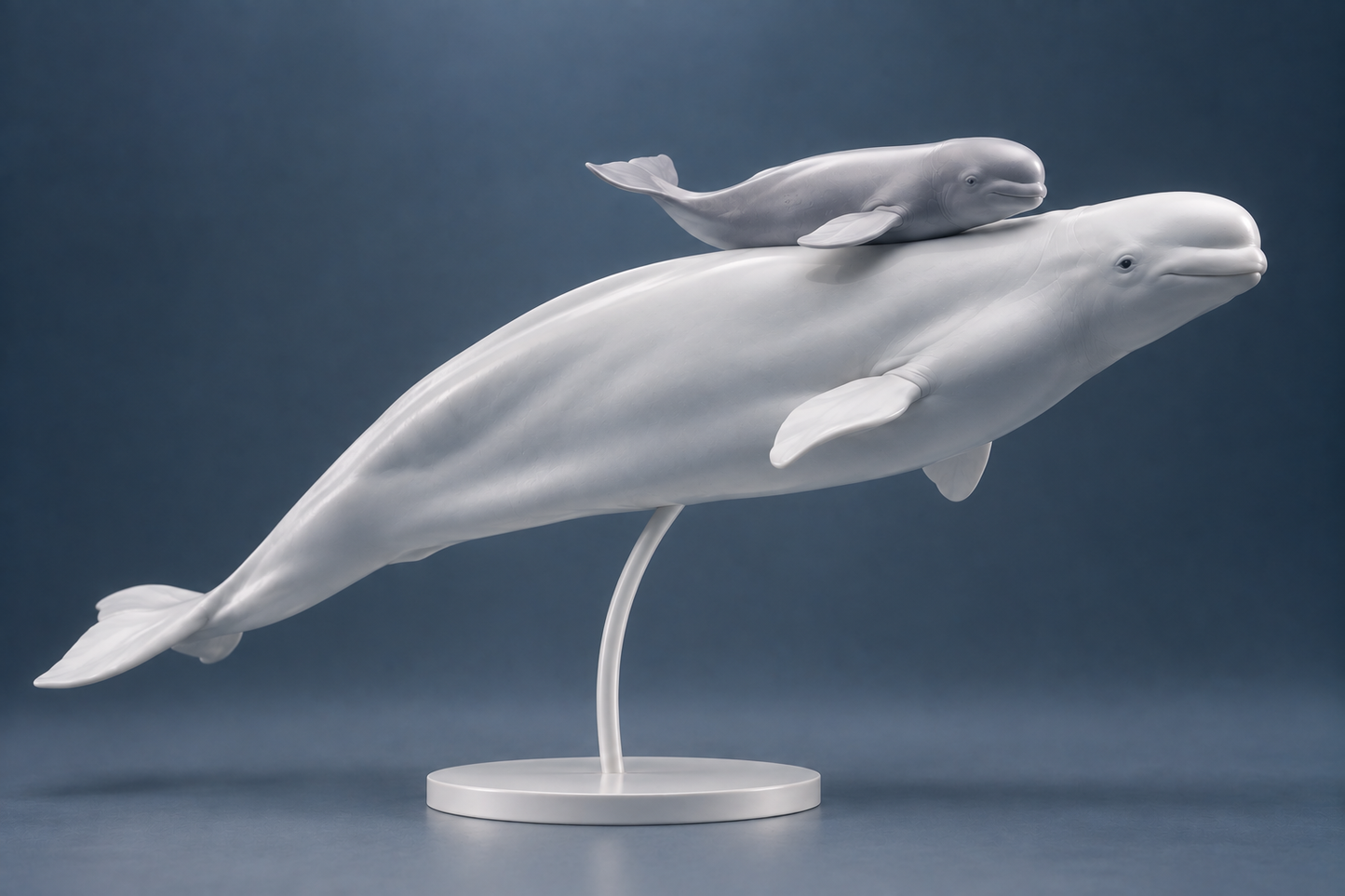 Porcelain Beluga Whale