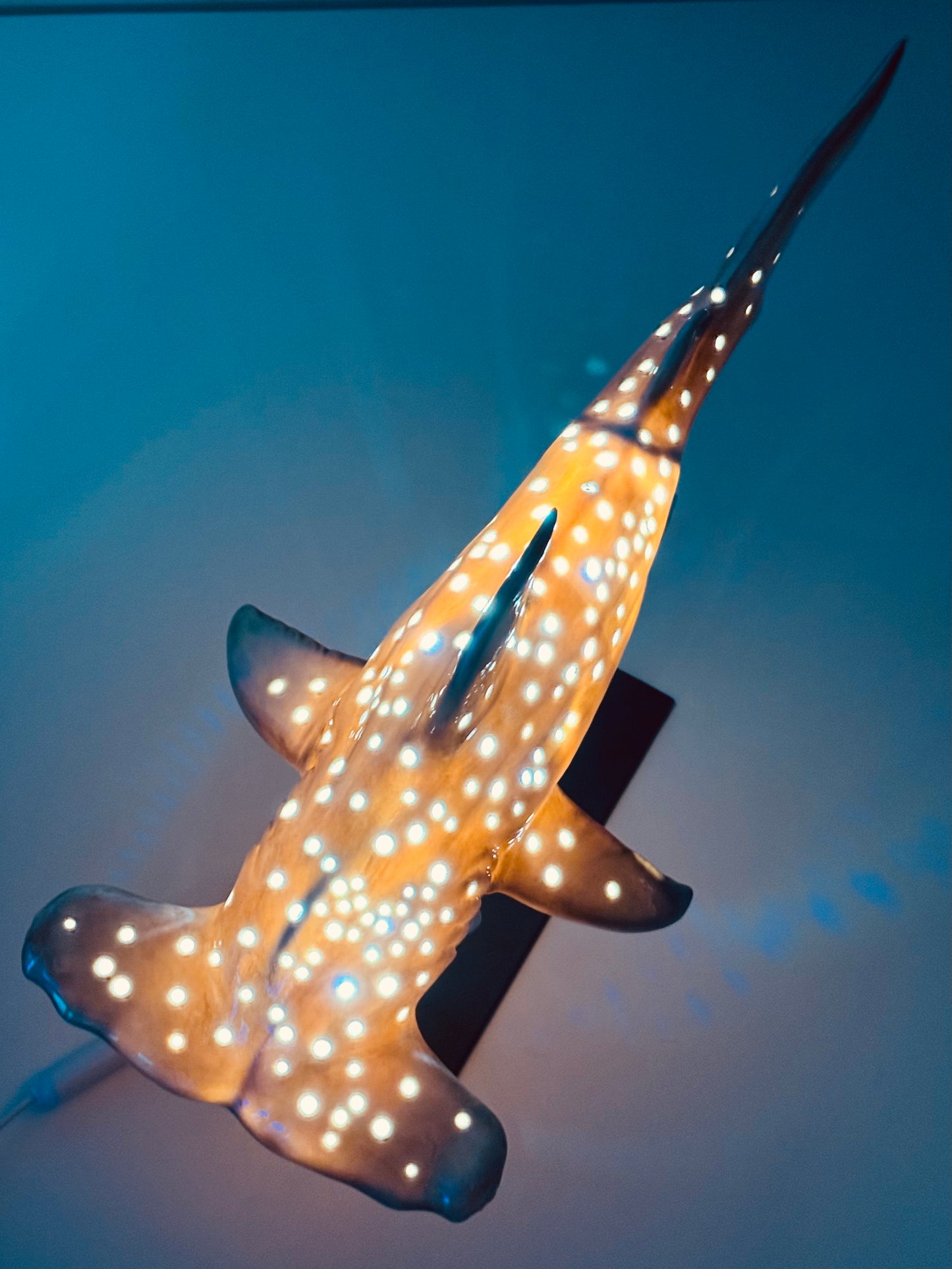 Hammerhead Shark Lamp