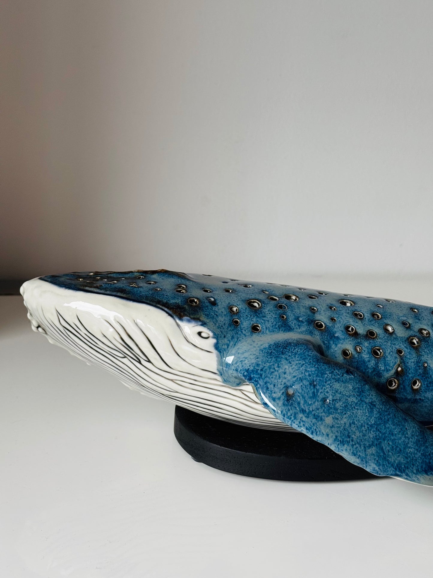 Porcelain Whale Lamp