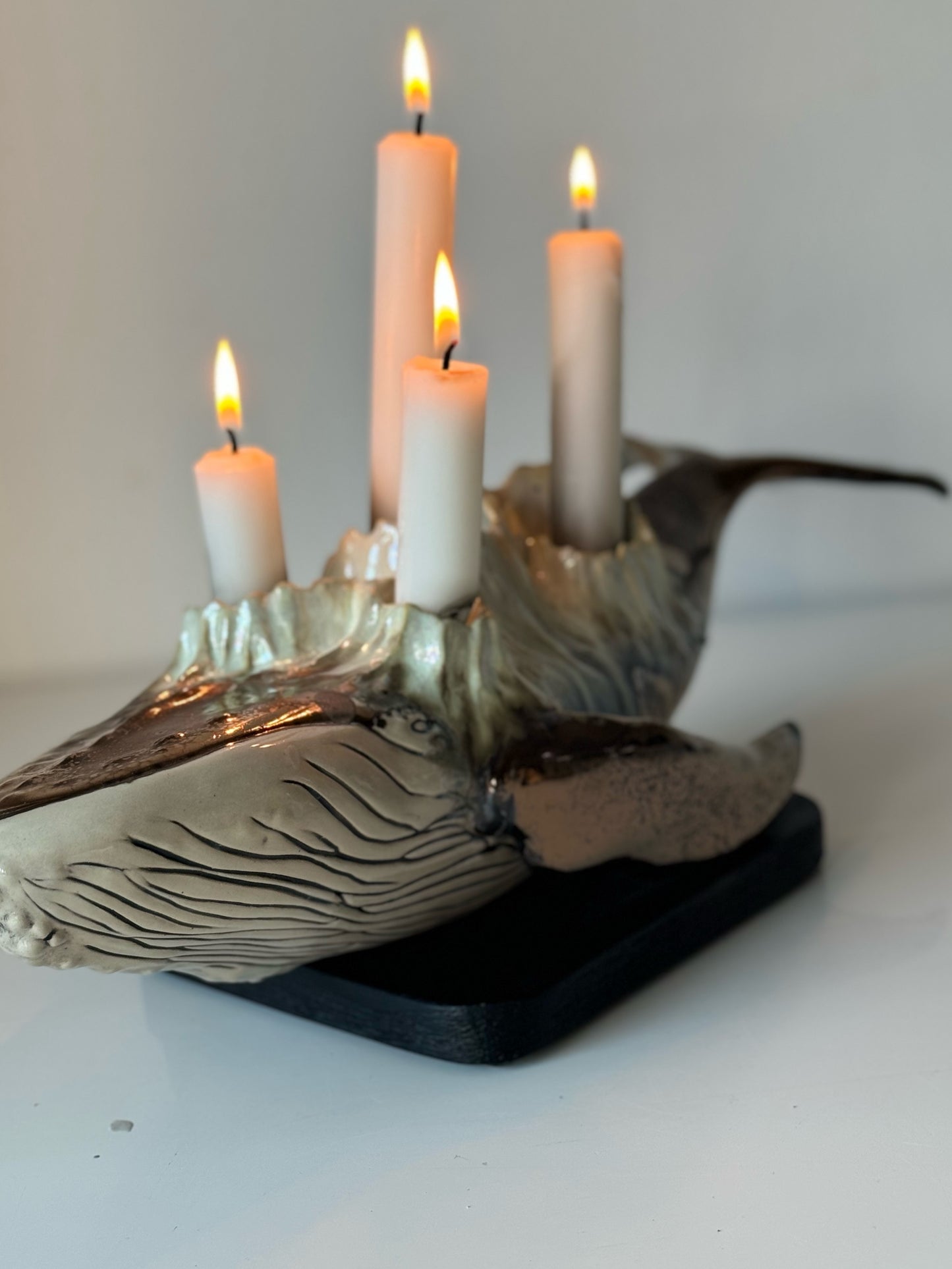 Humpback Whale Candle Holder