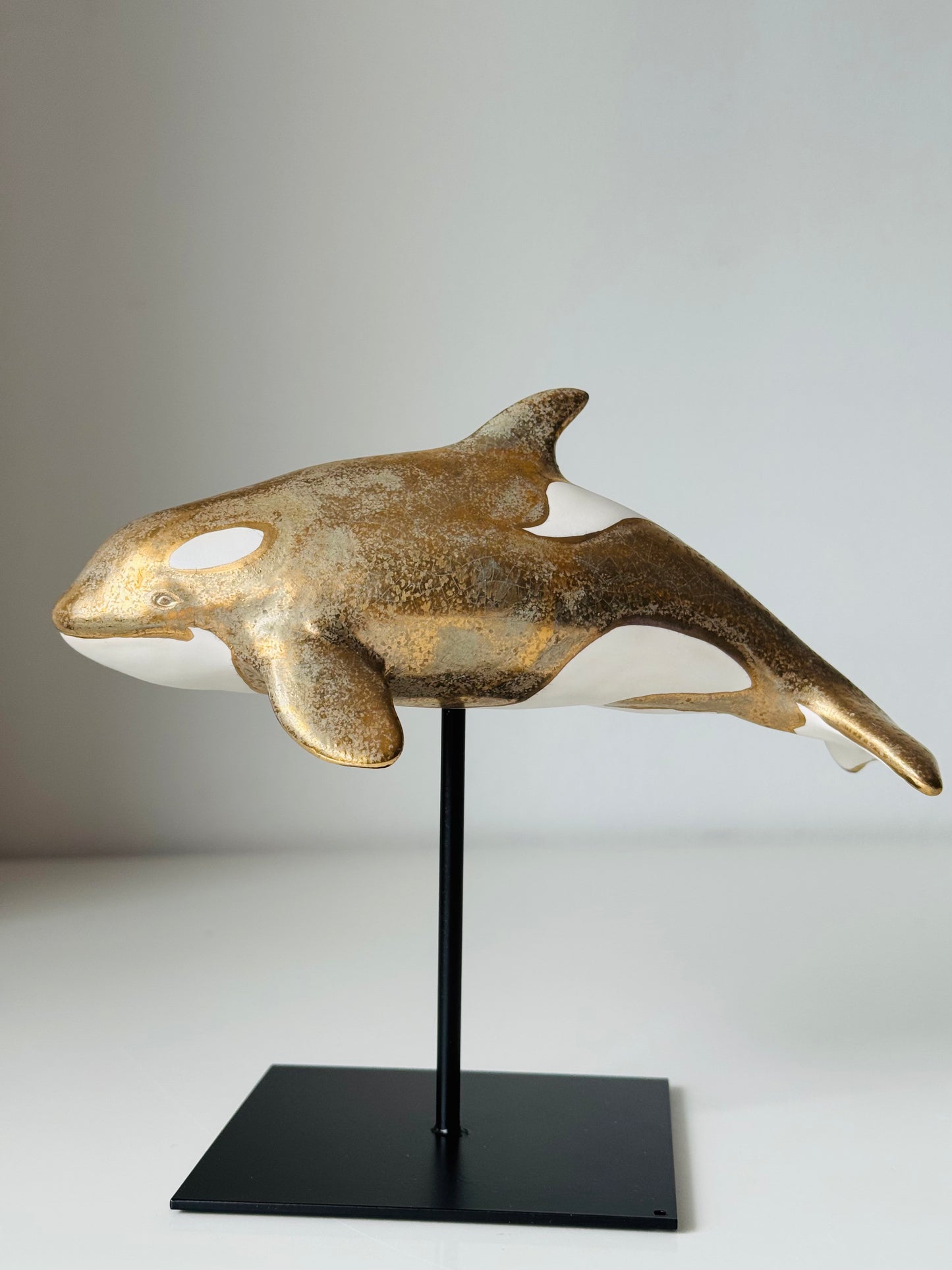 Matte Gold Baby Orca