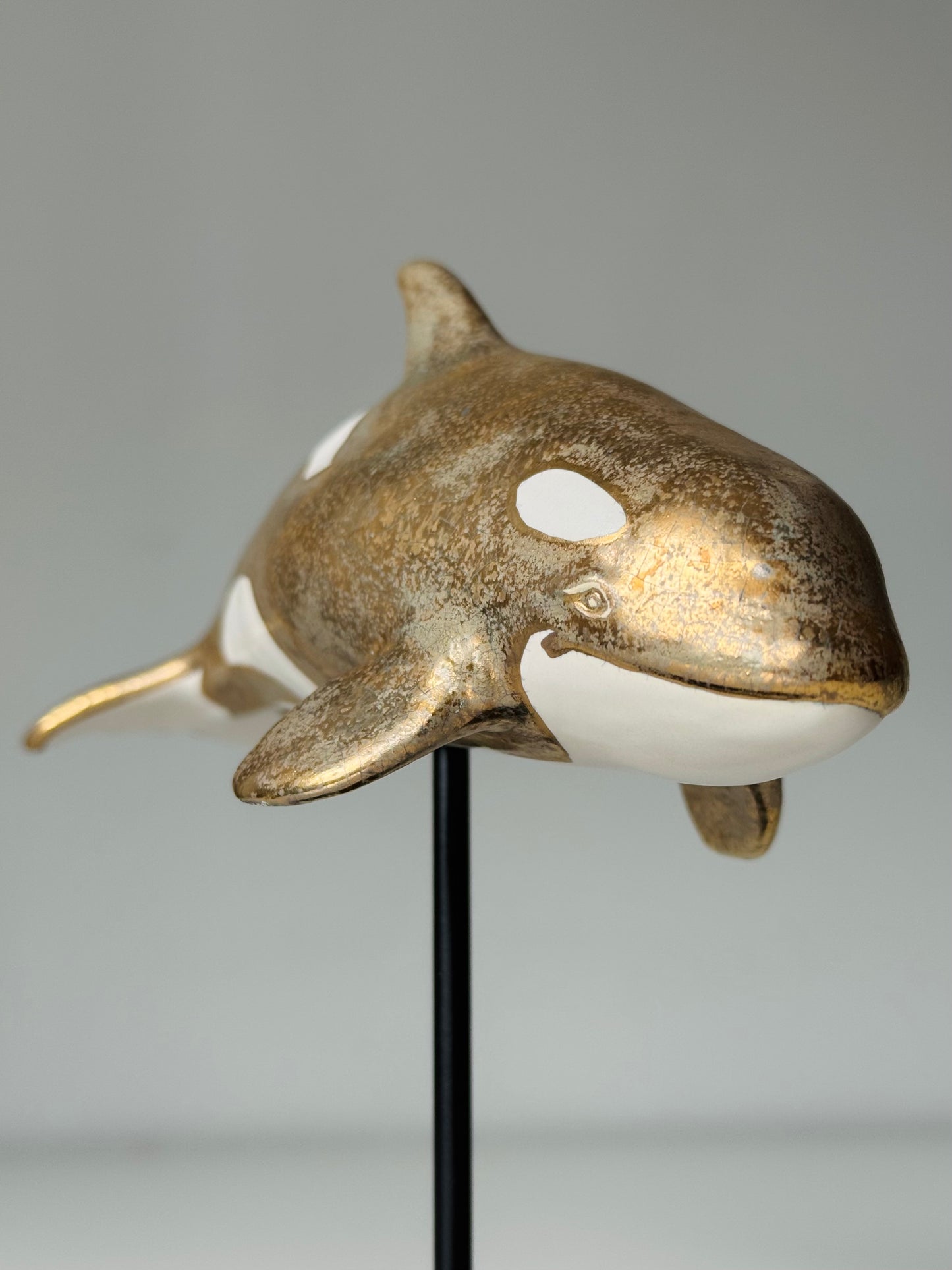 Matte Gold Baby Orca